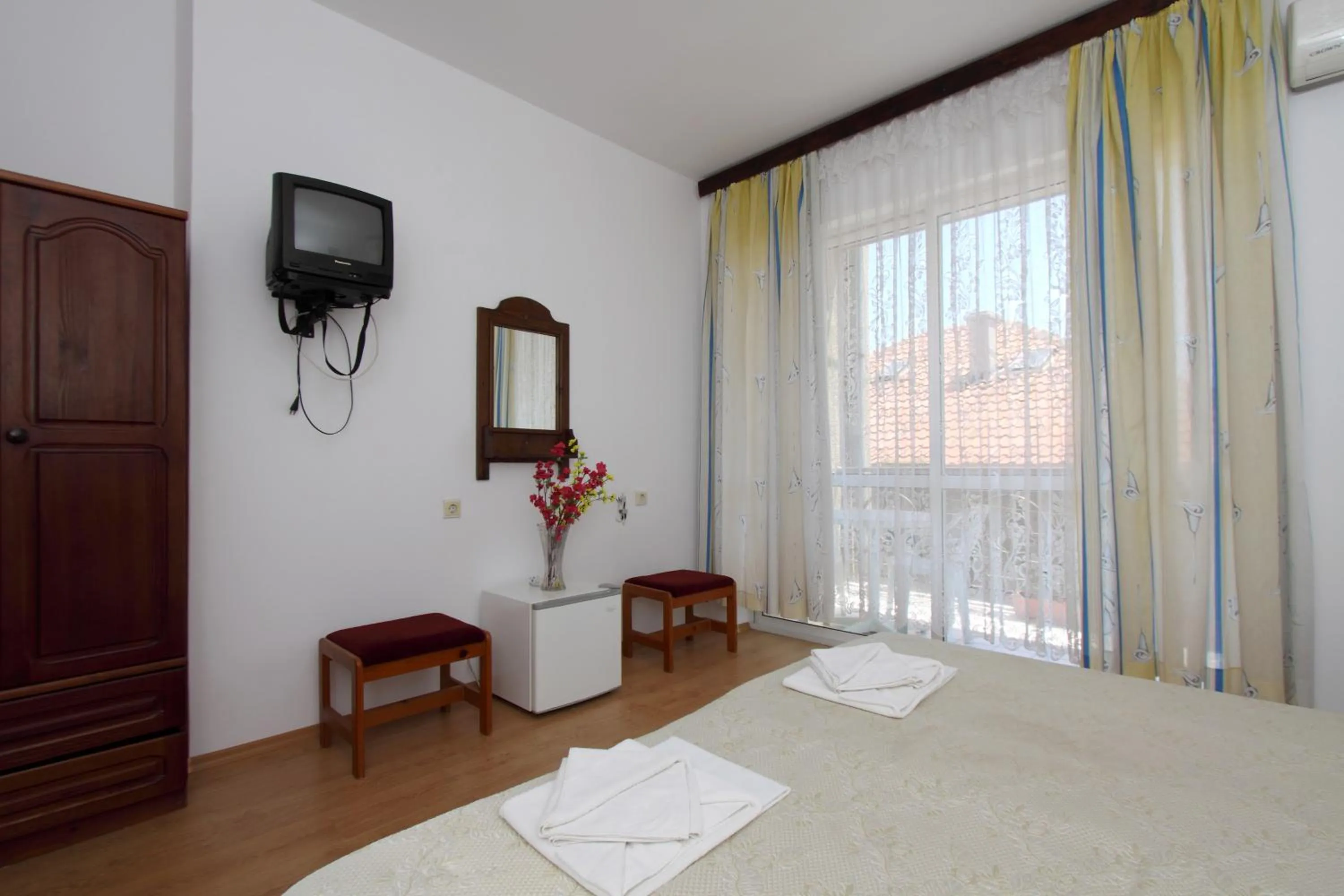 Bedroom, Bed in Family Hotel Verona