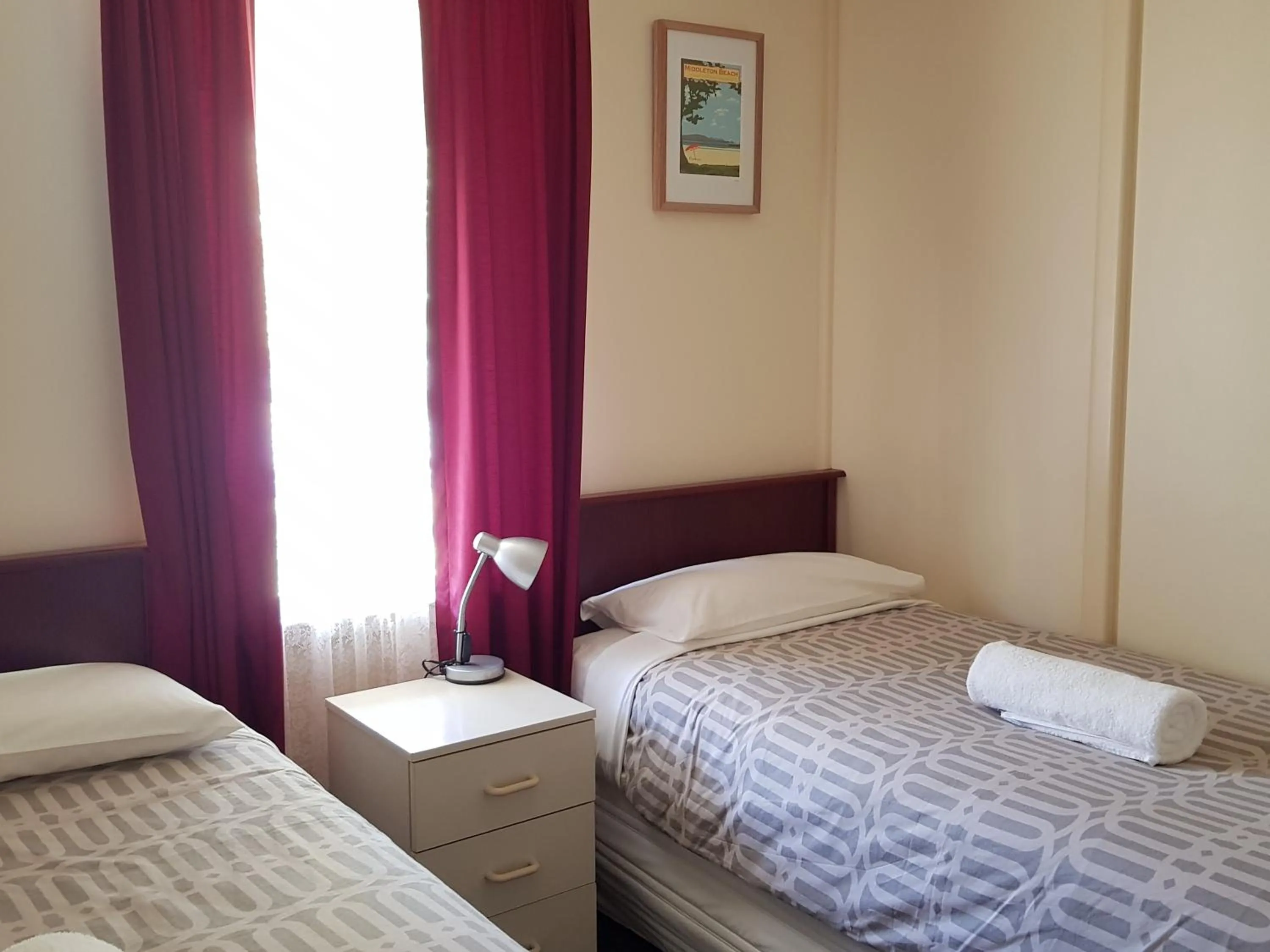 Bed in Park Avenue Holiday Units