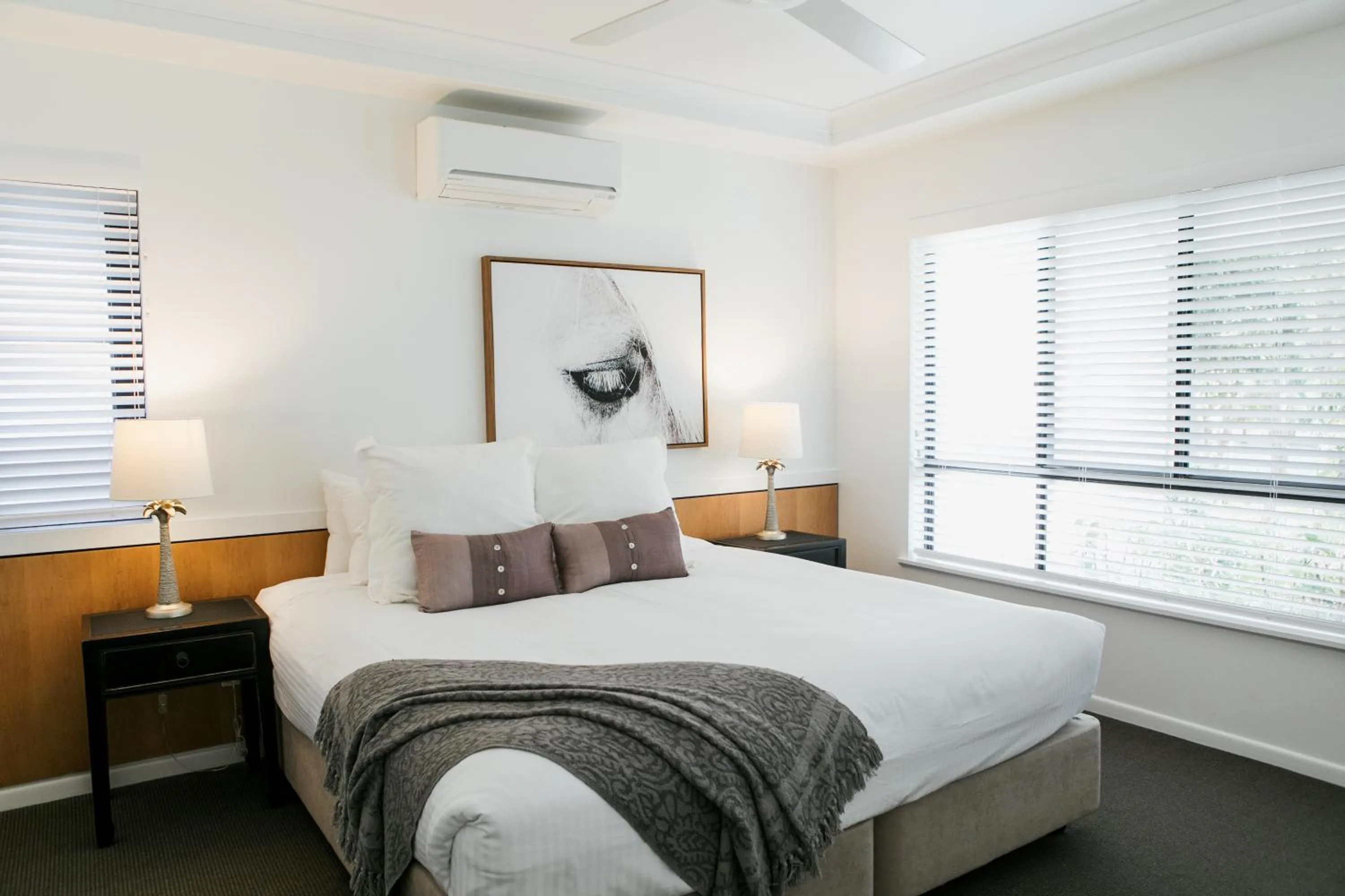 Bed in Noosa Springs Golf & Spa Resort