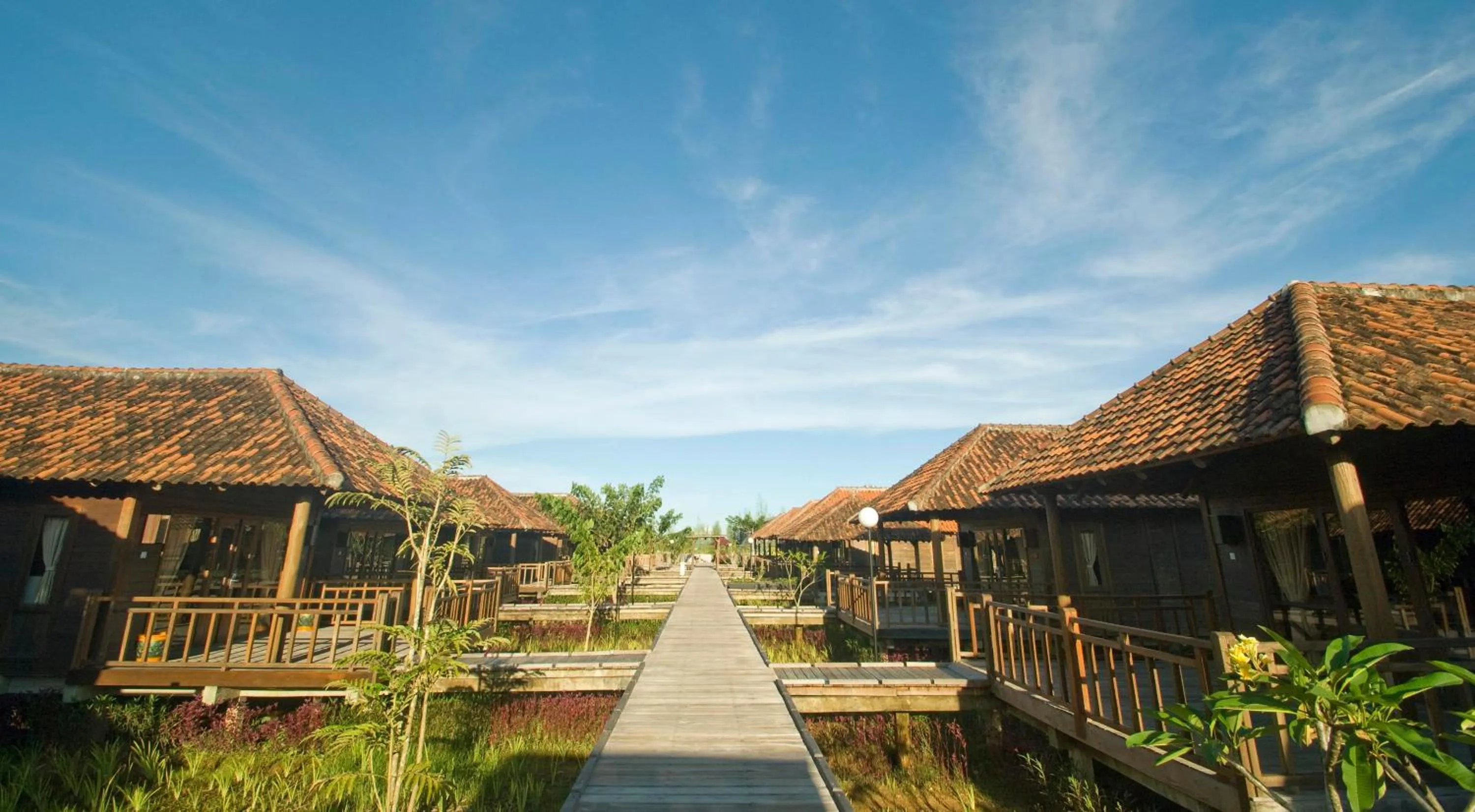 Garden view in Gardenia Resort and Spa