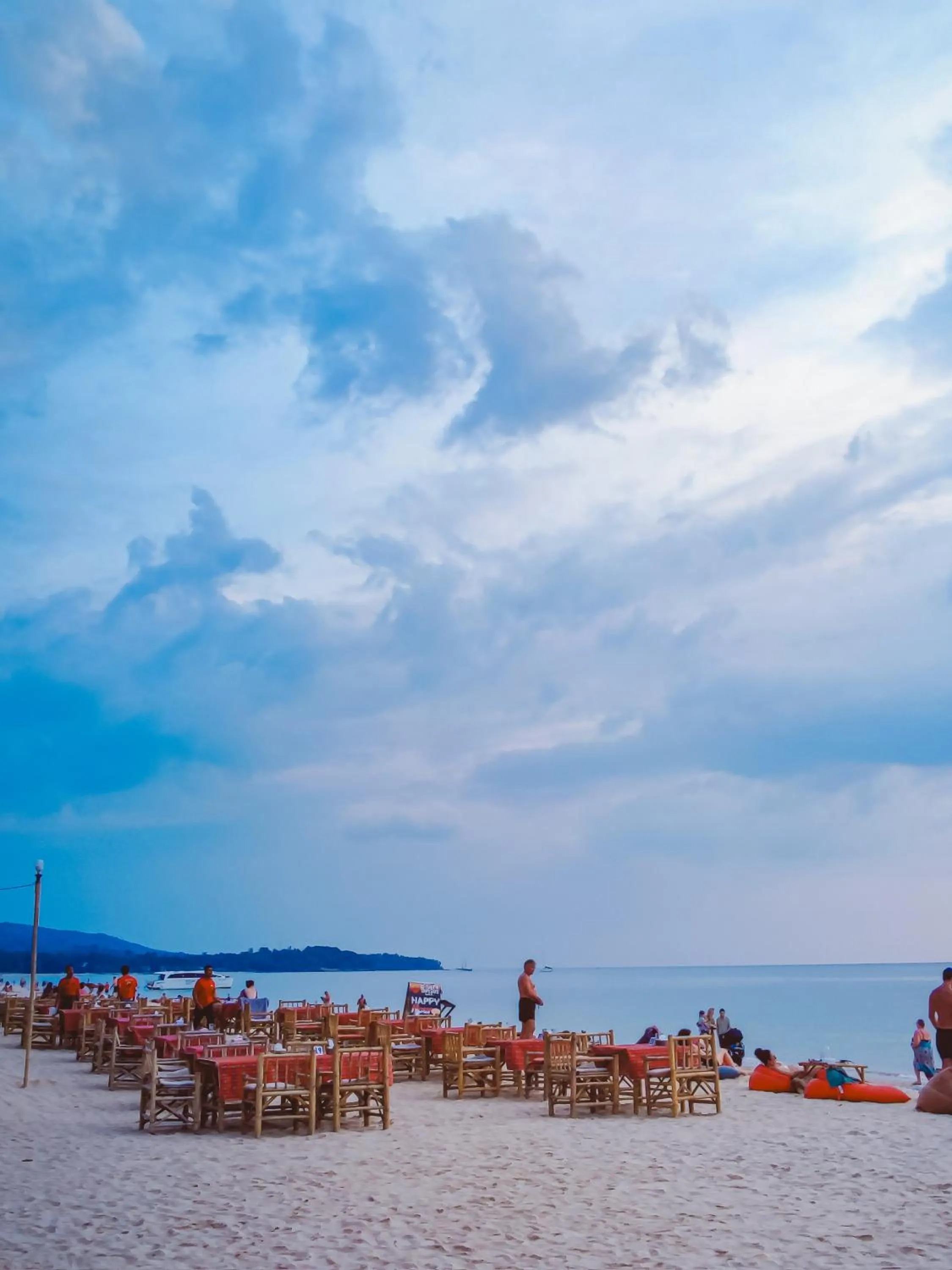 Day in Lanta Palm Beach Resort , Beach Bungalow - Koh Lanta