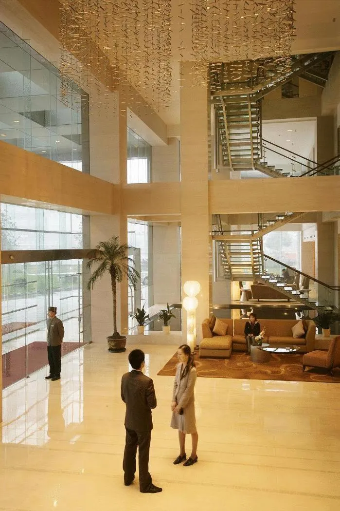 Lobby or reception in Jinling Plaza Changzhou