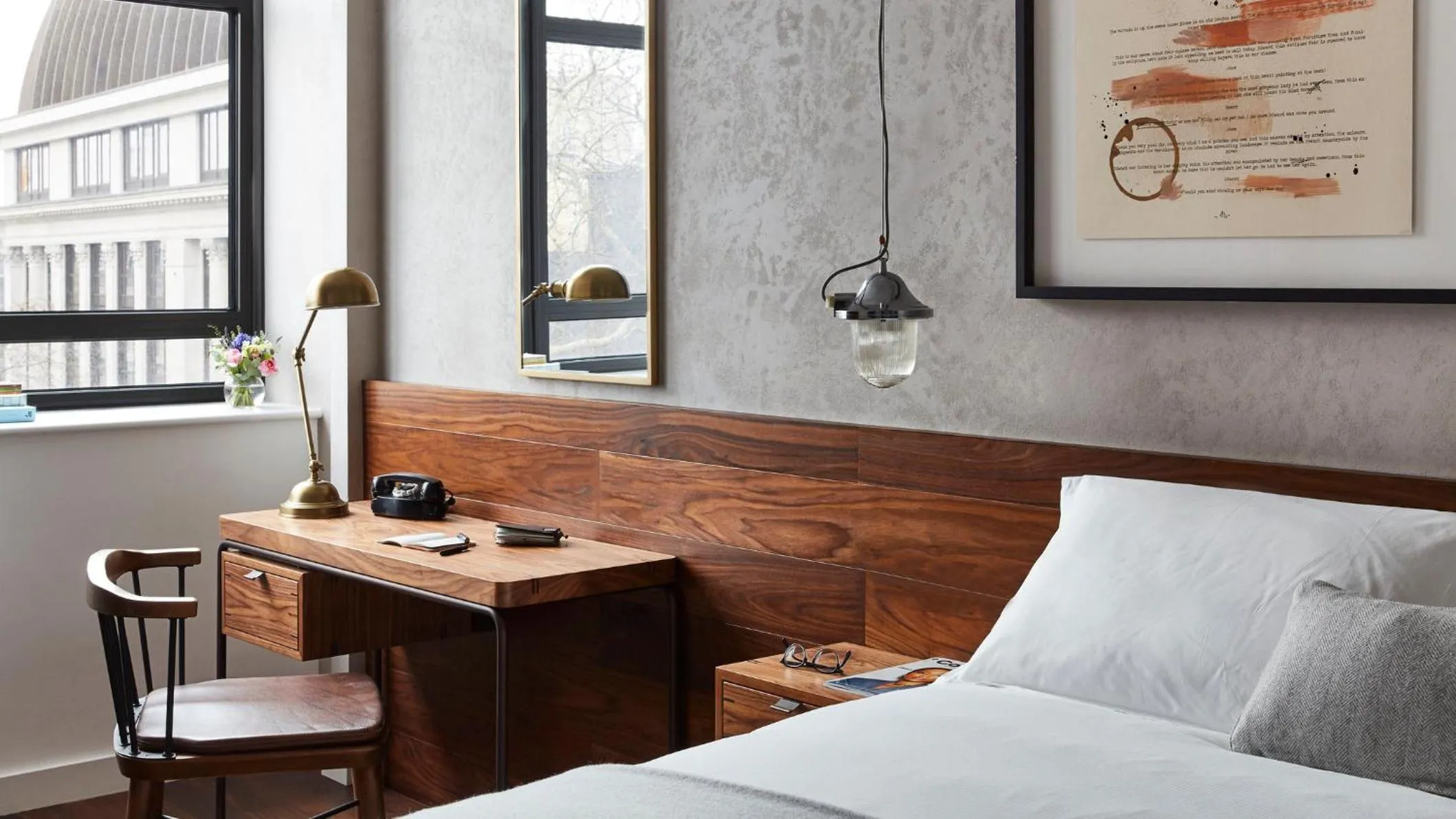 Photo of the whole room, Bed in Hotel Indigo London - 1 Leicester Square by IHG