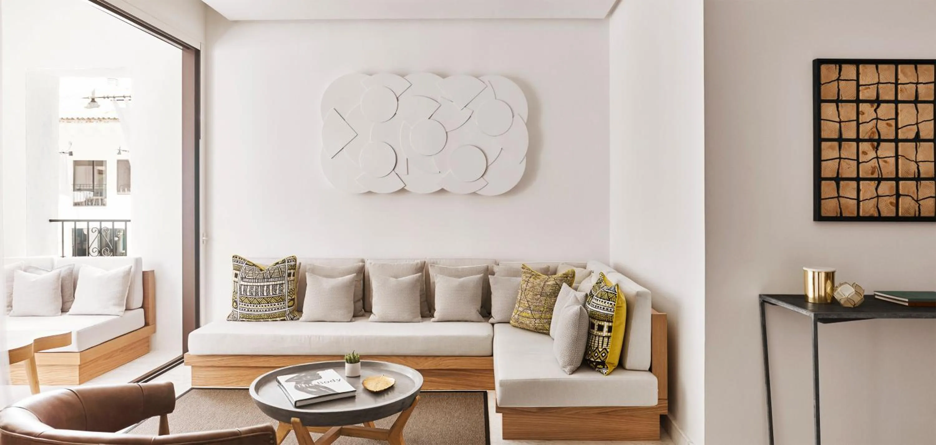 Patio in Nobu Hotel Marbella