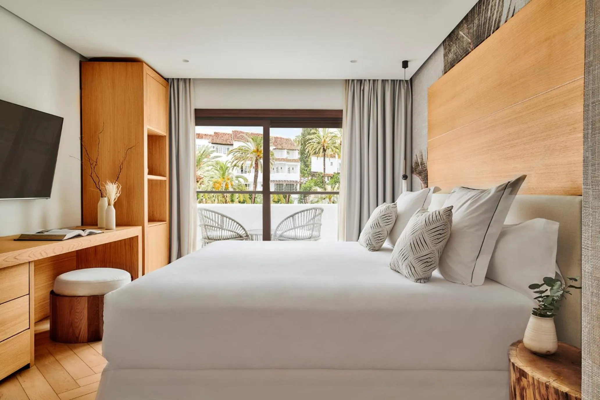 Bed in Nobu Hotel Marbella
