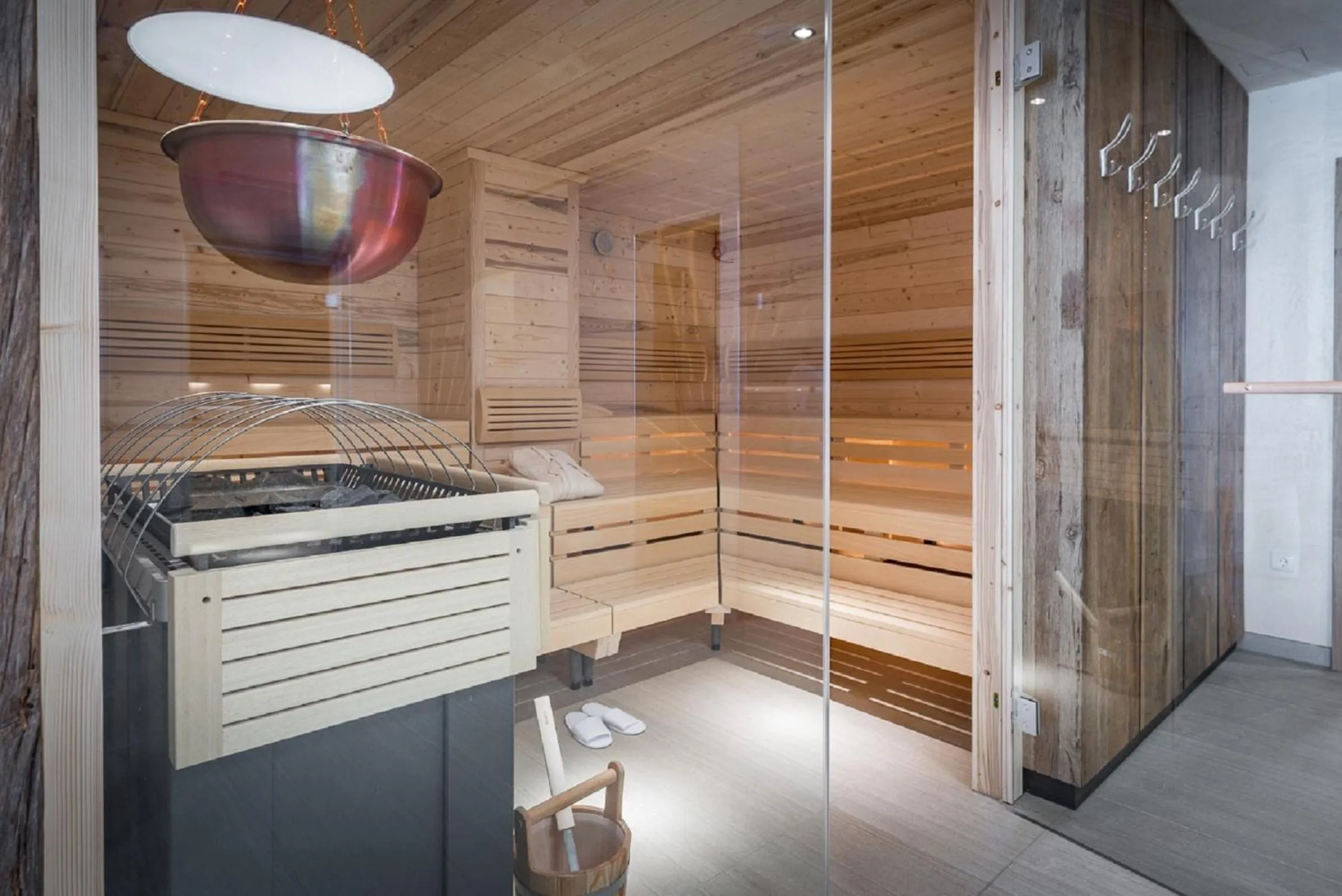 Sauna in Hotel Alpenrose