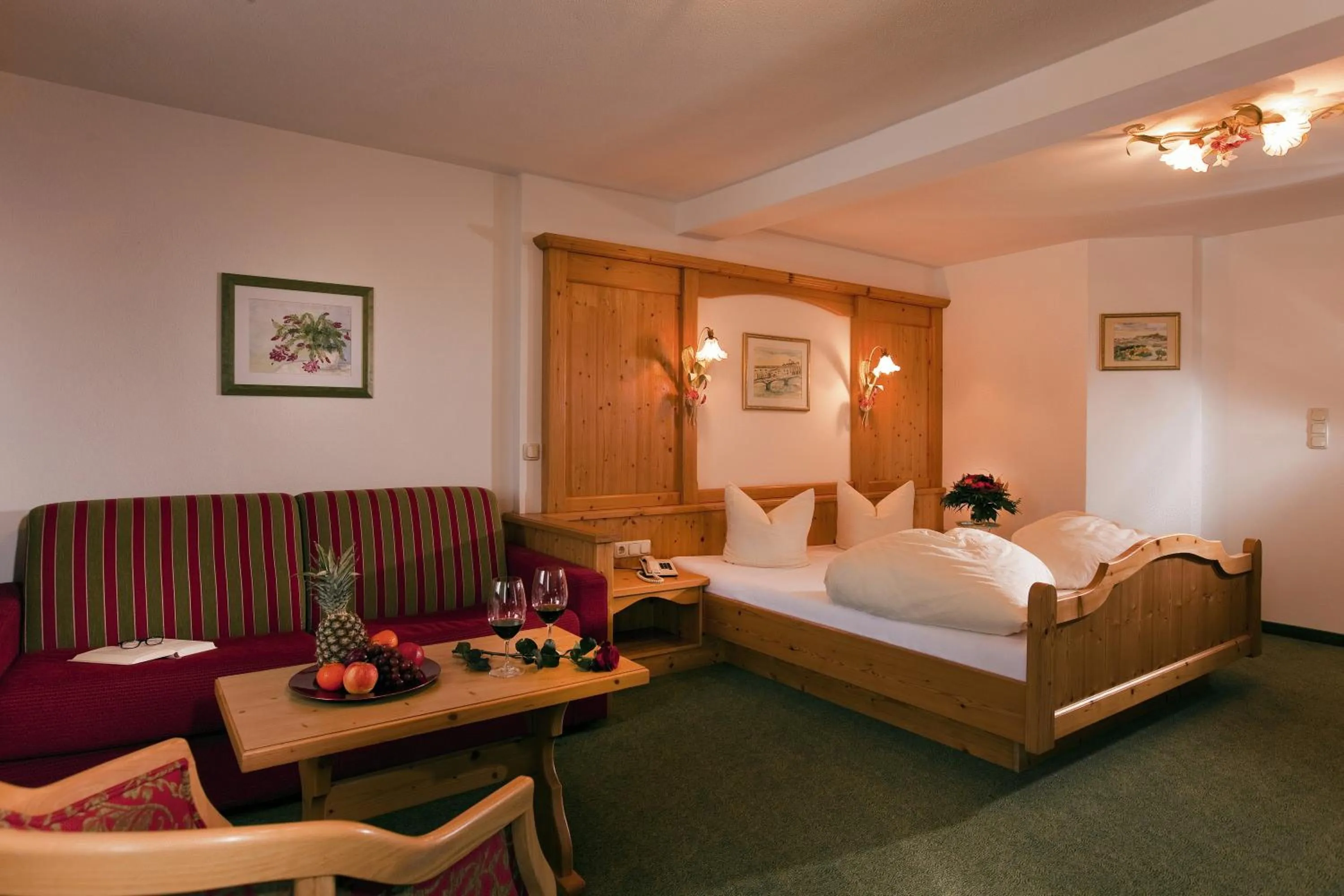 Photo of the whole room, Bed in Hotel Alpenrose
