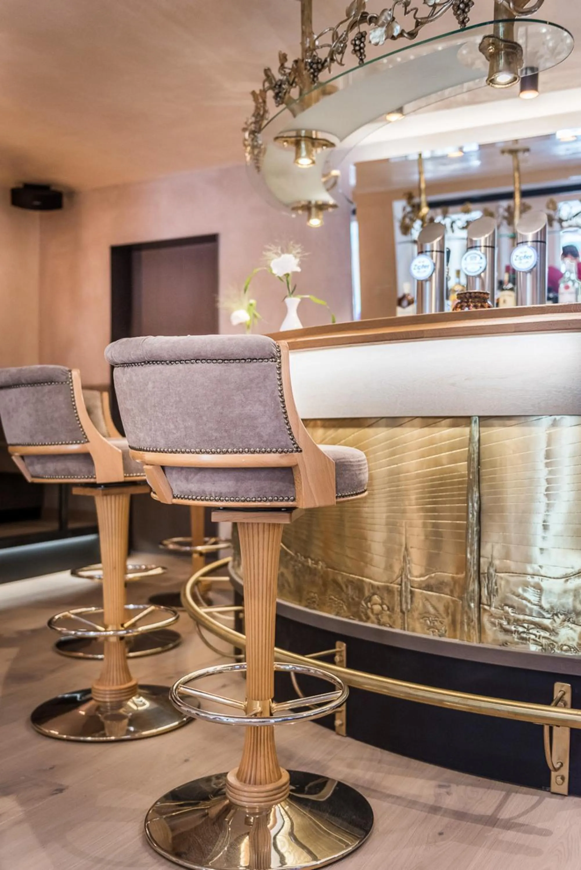 Lounge or bar in Hotel Alpenrose