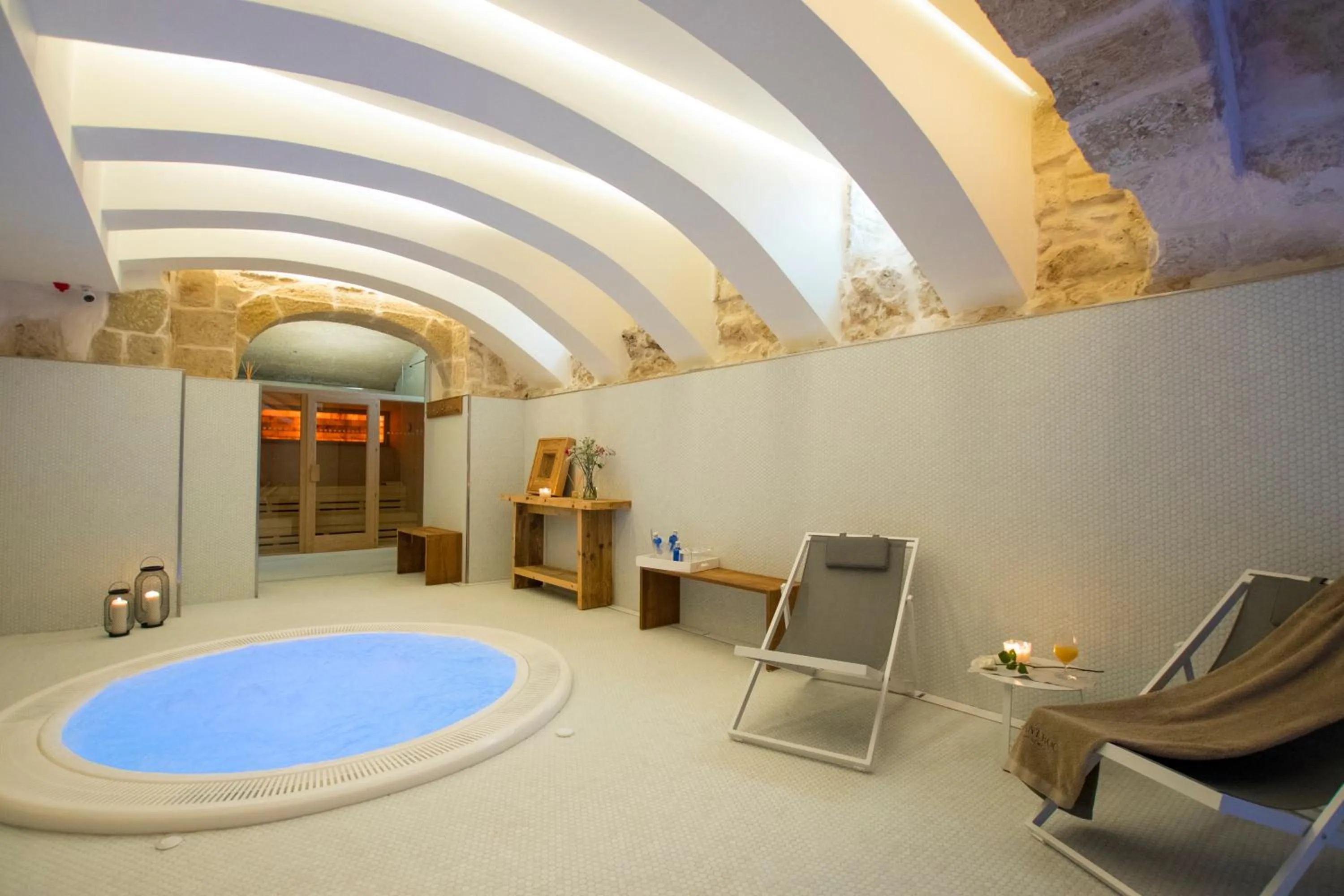 Sauna in Boutique Hotel Sant Roc & Spa