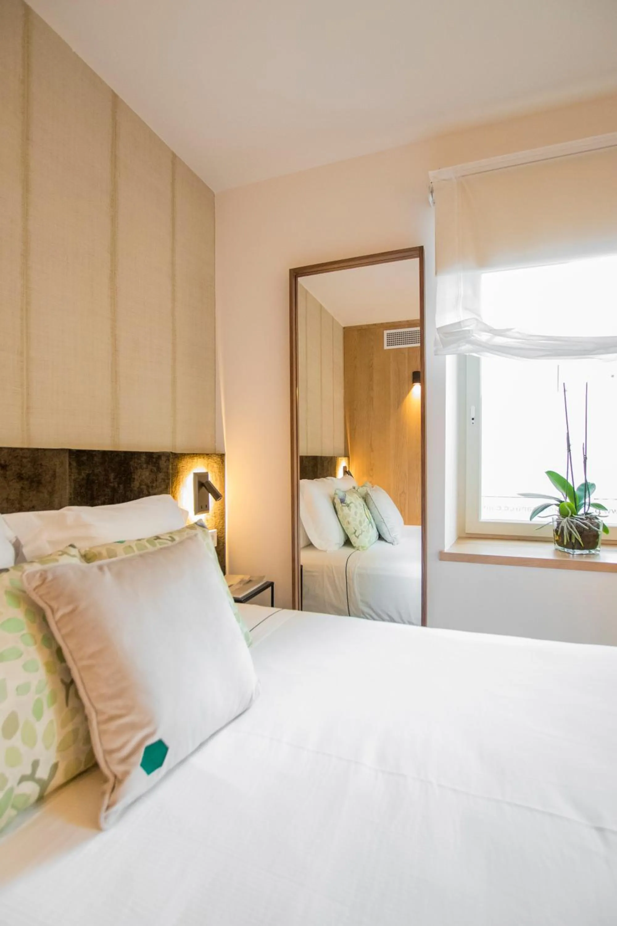 Bed in Boutique Hotel Sant Roc & Spa