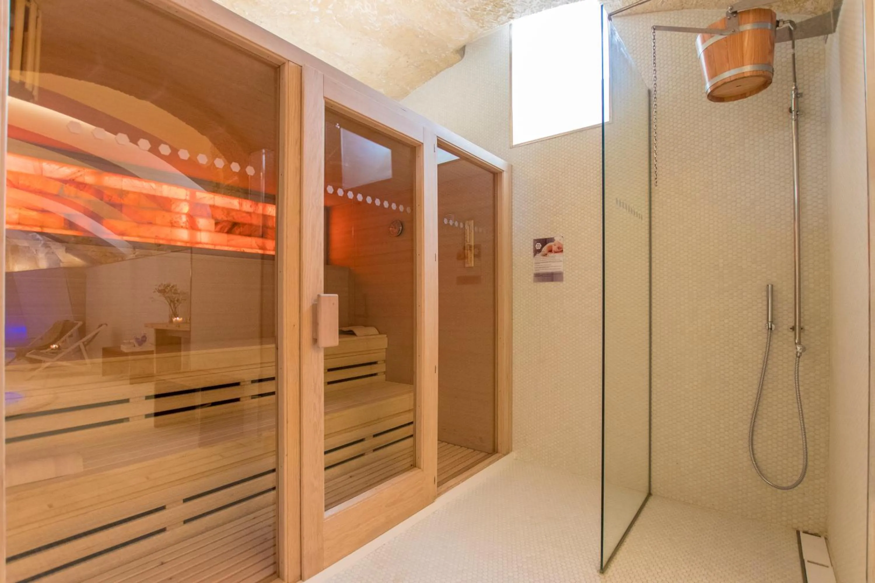 Sauna in Boutique Hotel Sant Roc & Spa