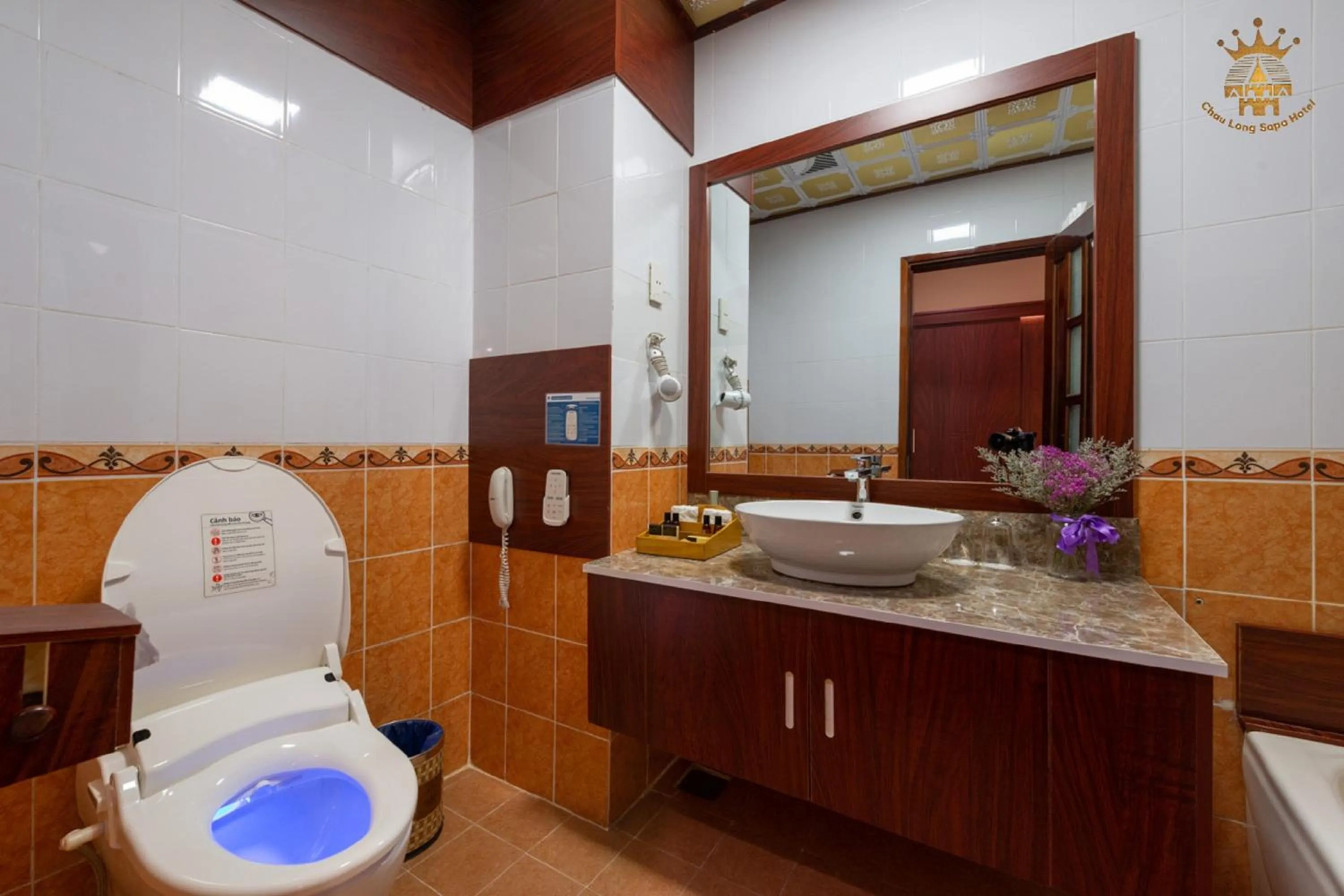 Bathroom in Chau Long Sapa 2 Hotel