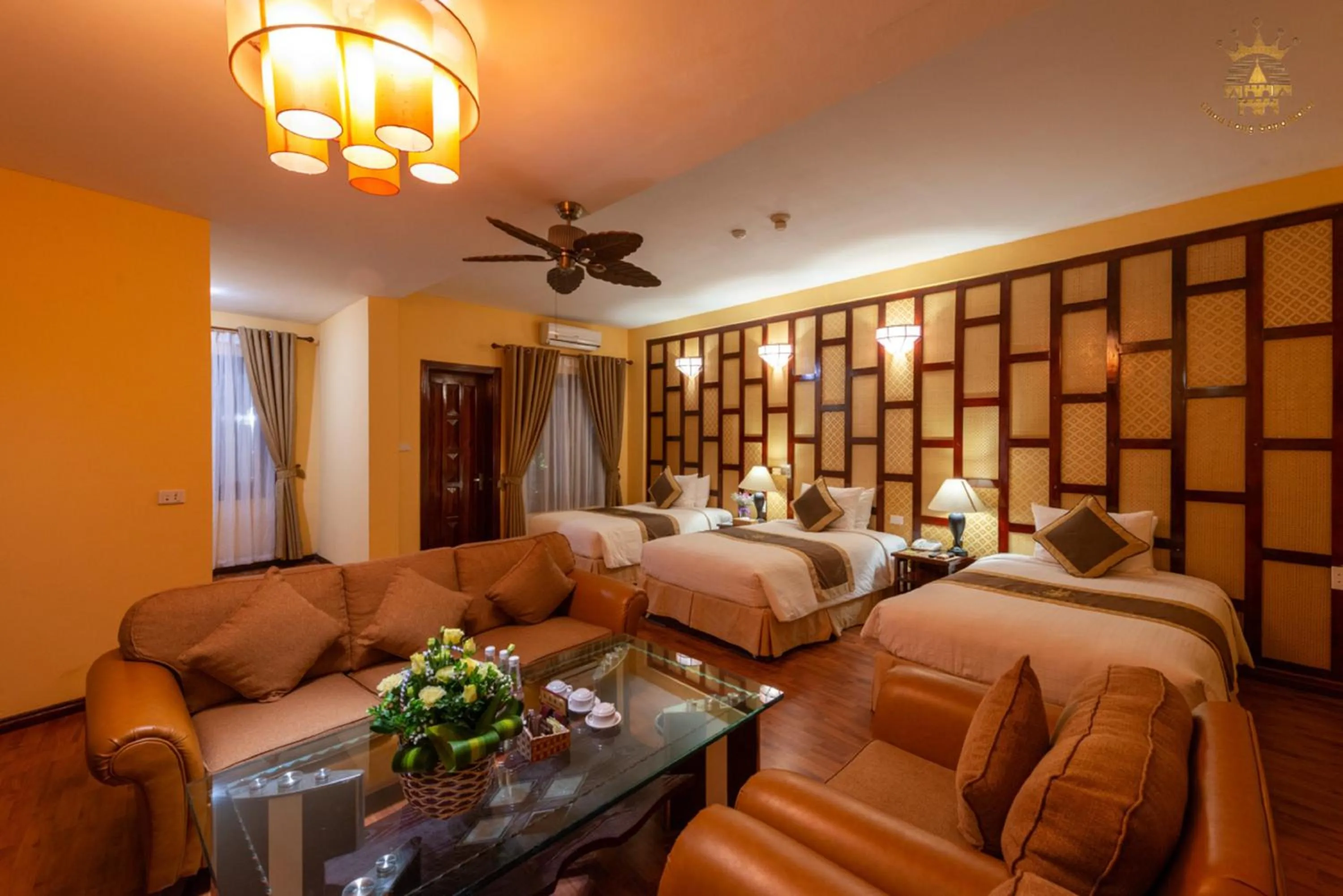 Living room in Chau Long Sapa 2 Hotel