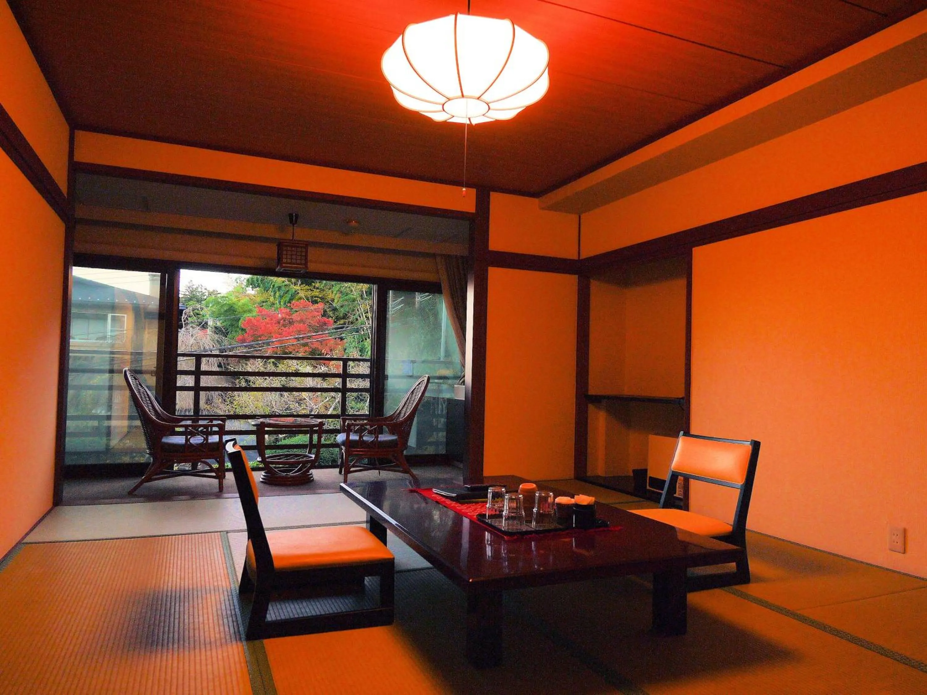 Japanese-Style Room with Shared Bathroom in Ryokan Kiritani Hakoneso