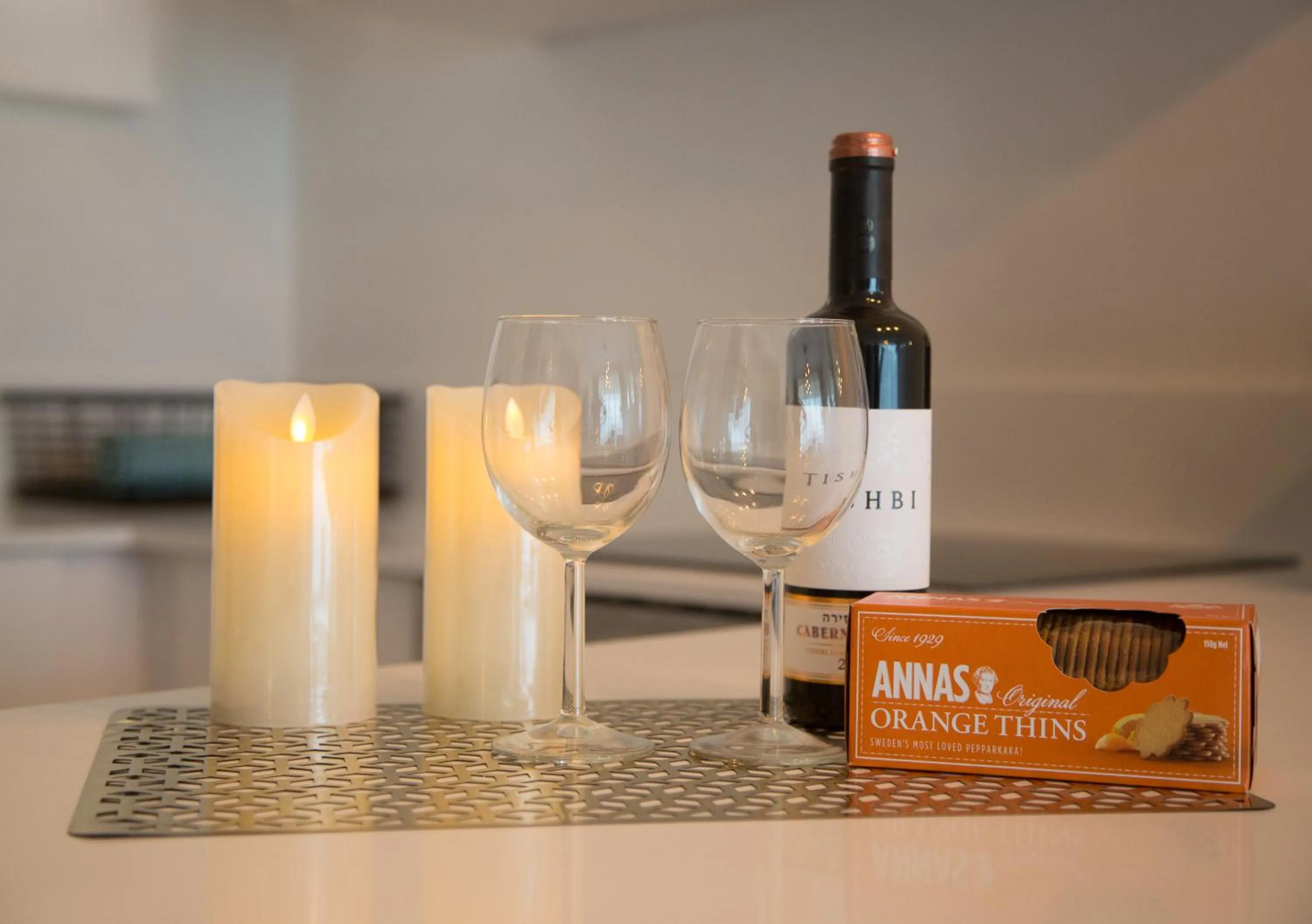 Alcoholic drinks in Suite Caesar - Neot Golf