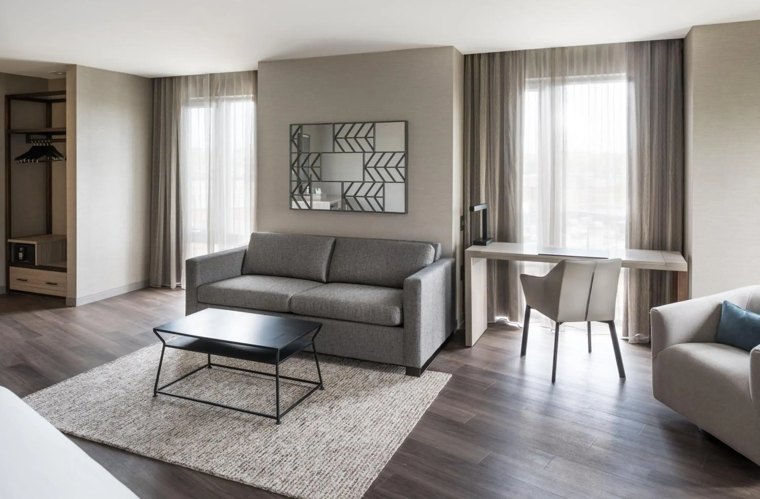 King Studio with Sofa Bed in AC Hotel by Marriott Boston Cleveland Circle King Studio with Sofa Bed in AC Hotel by Marriott Boston Cleveland Circle