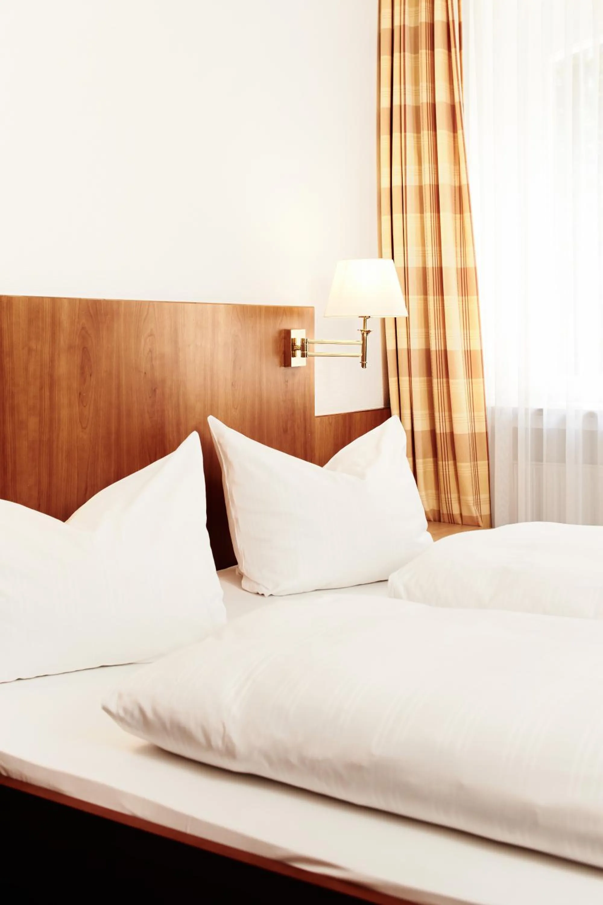 Bed in Hotel Burgmeier