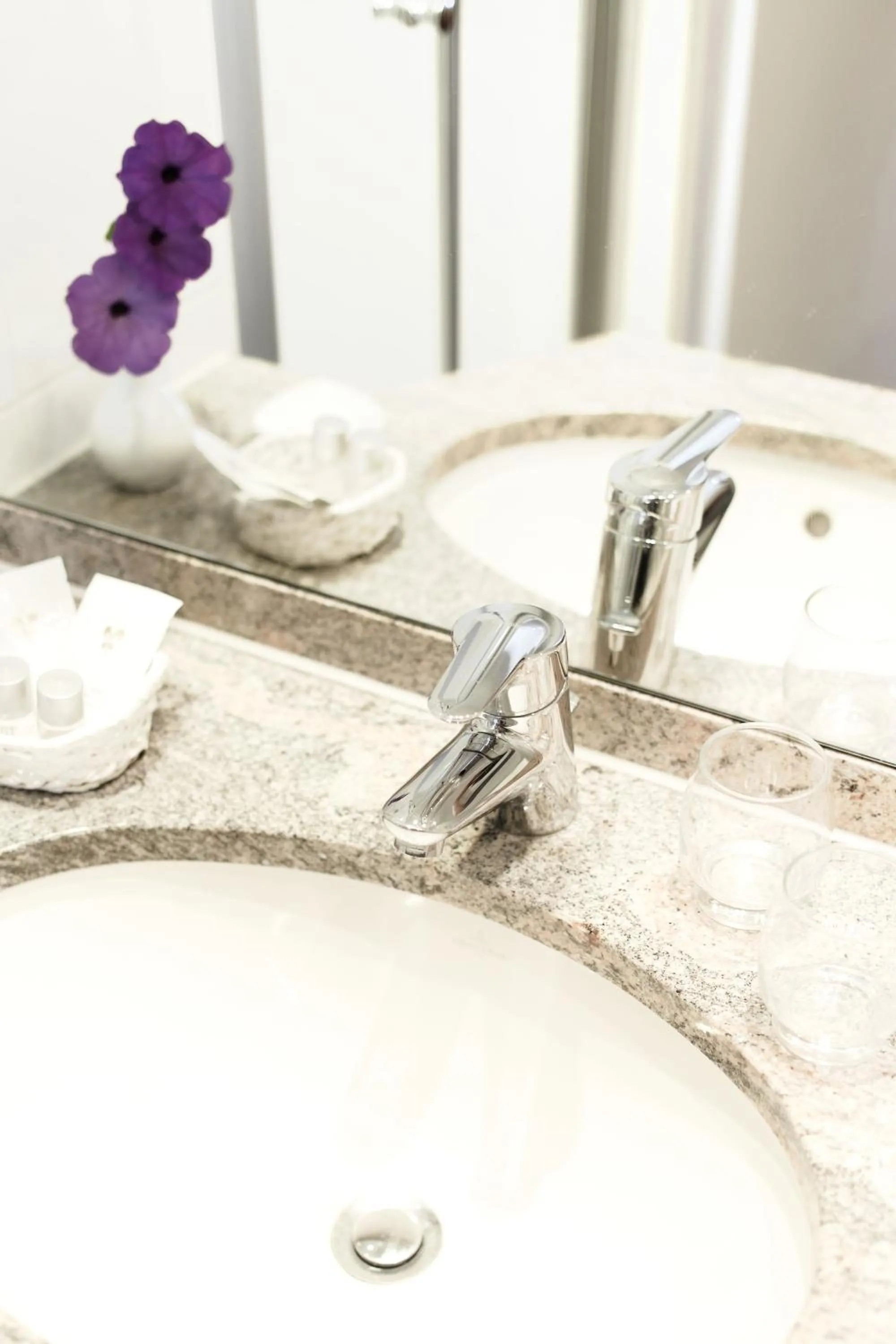 Bathroom in Hotel Burgmeier