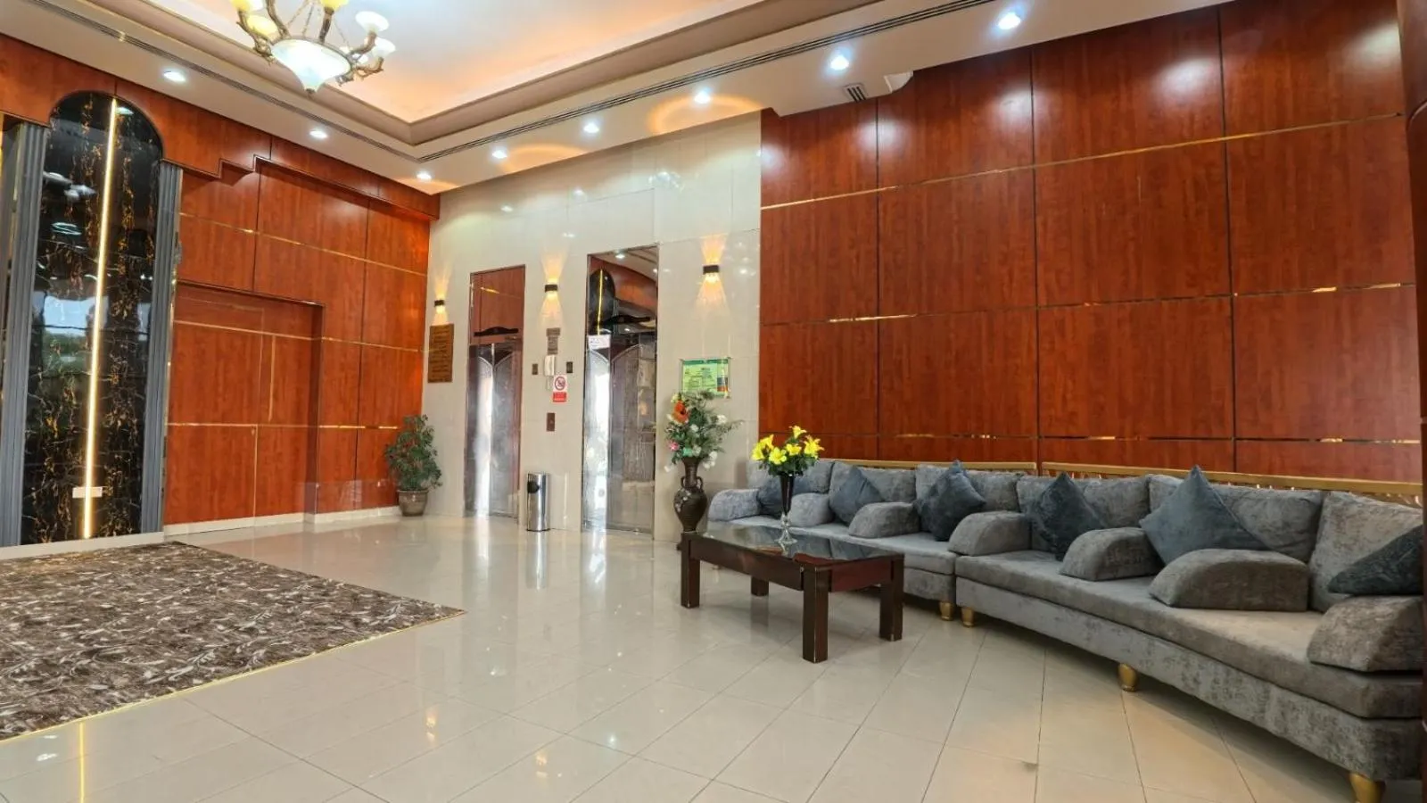 Lobby or reception in Al Massa Hotel