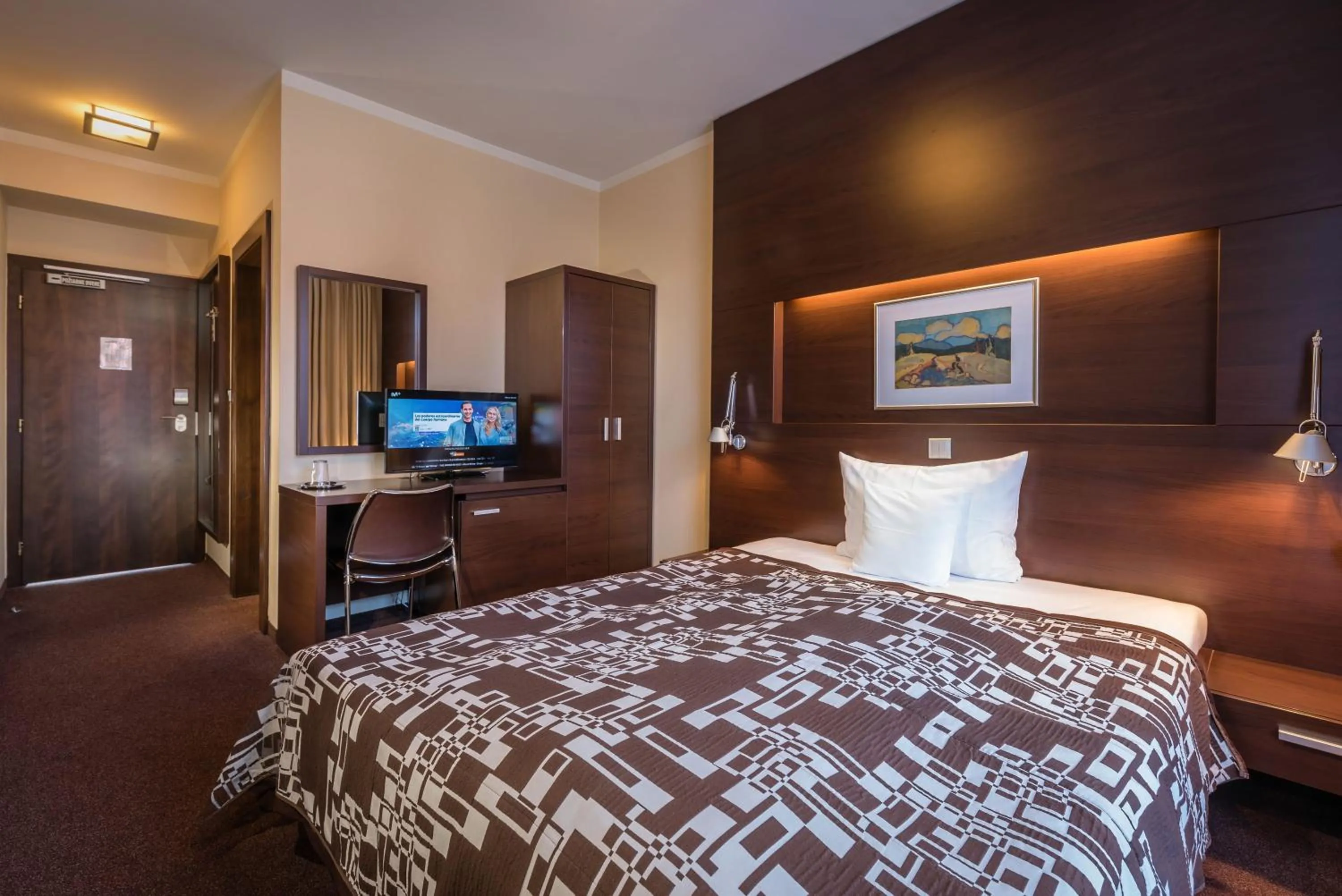 Bed in Hotel Villa Bianca