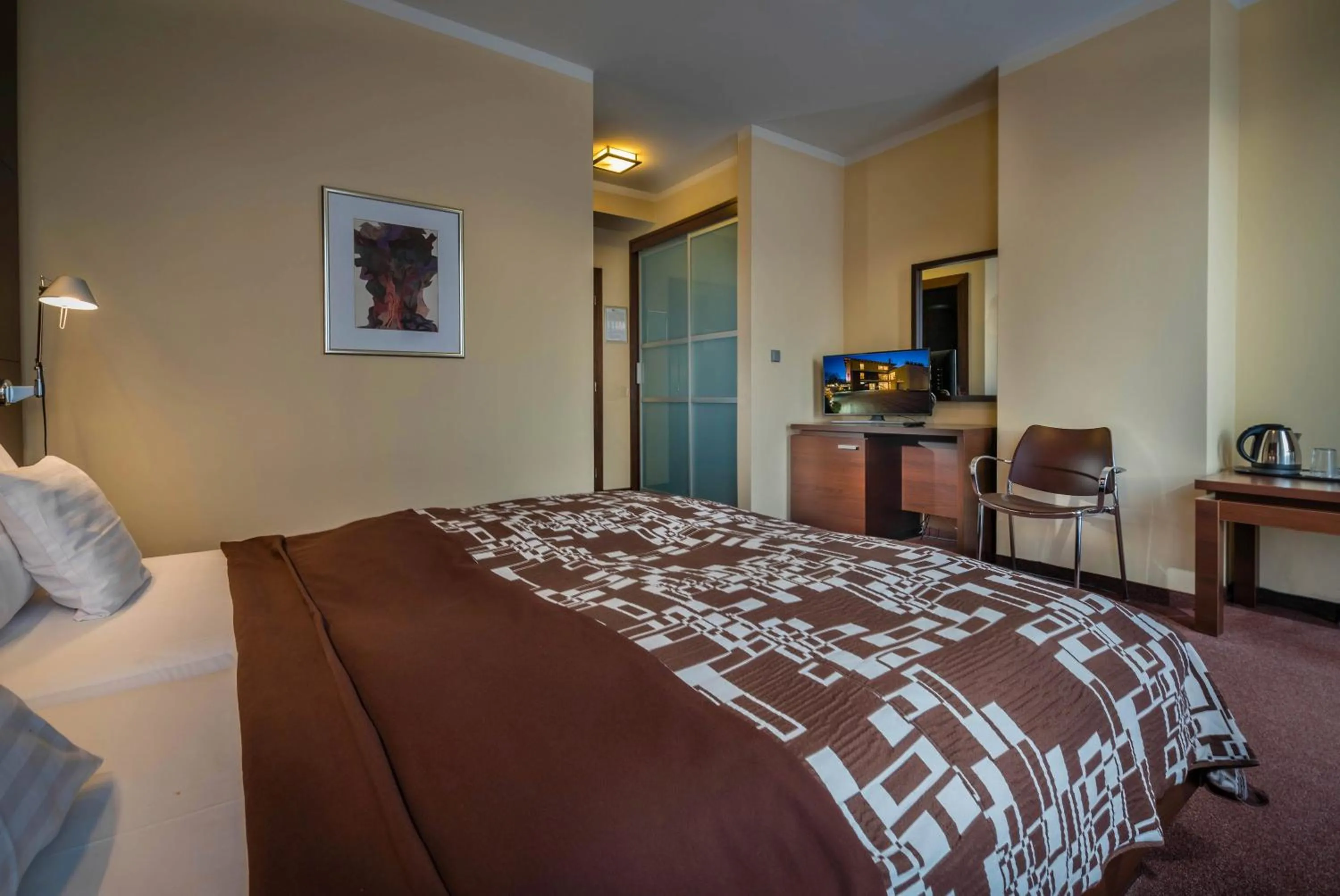 Bed in Hotel Villa Bianca