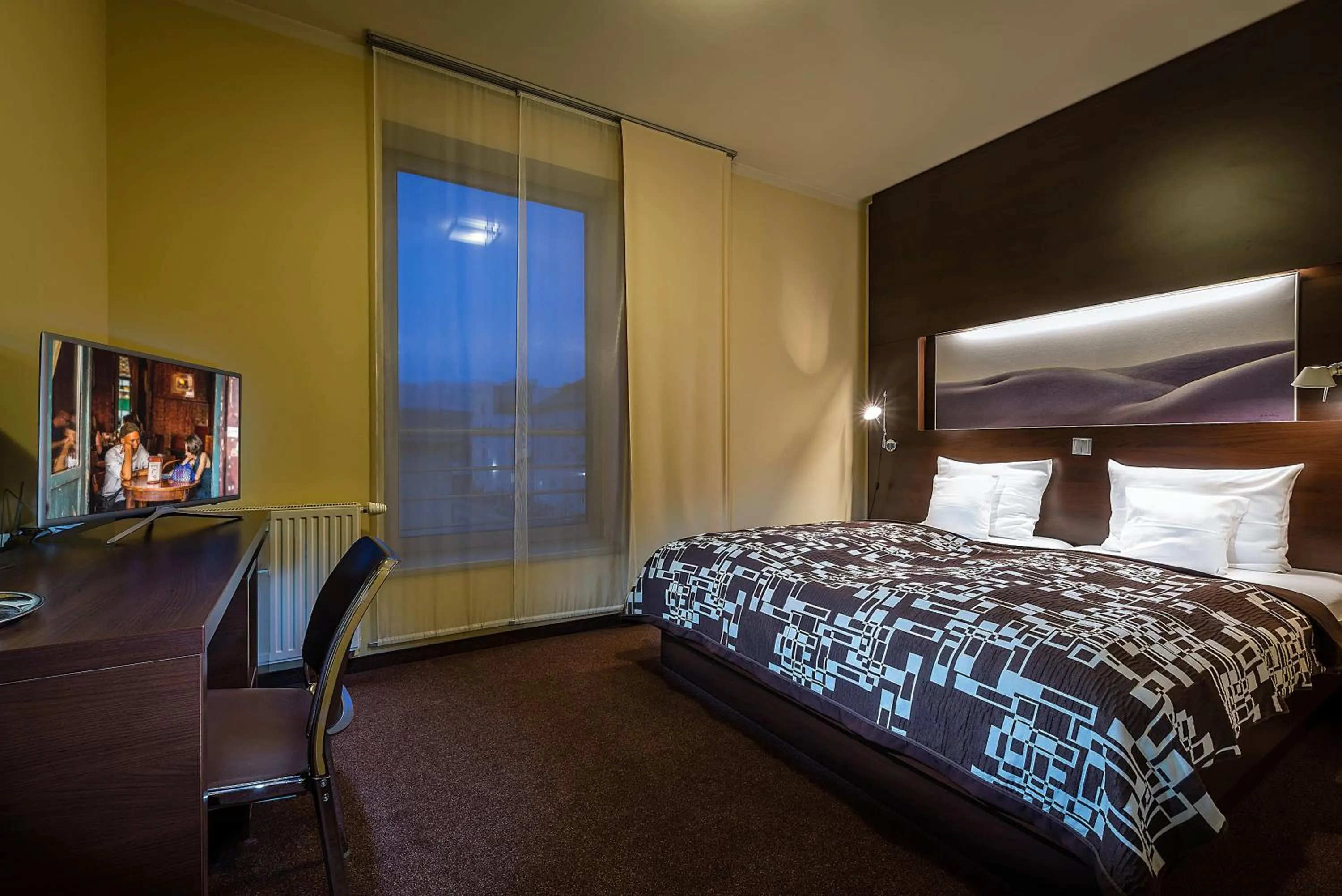 Bed in Hotel Villa Bianca