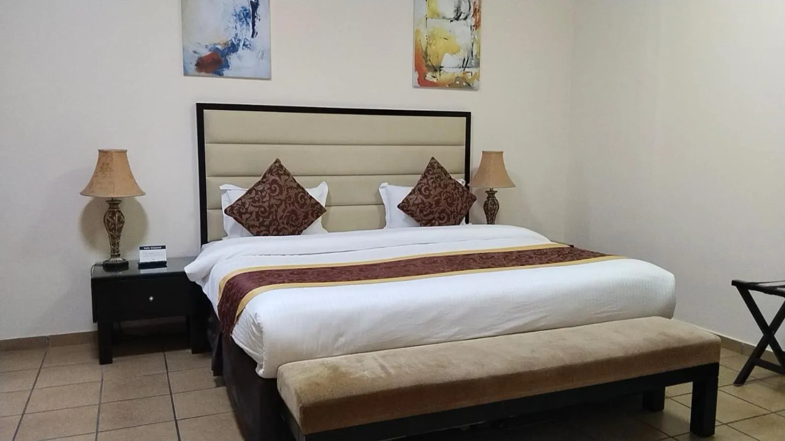 Bed in Al Massa Hotel Apartments 1