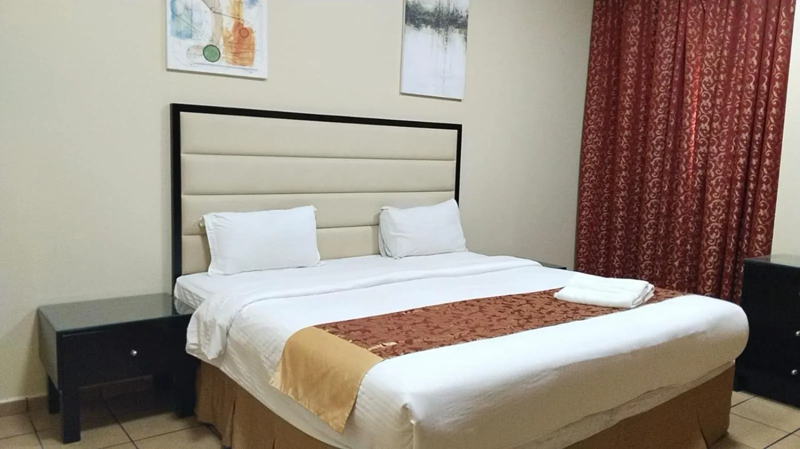 Bed in Al Massa Hotel Apartments 1