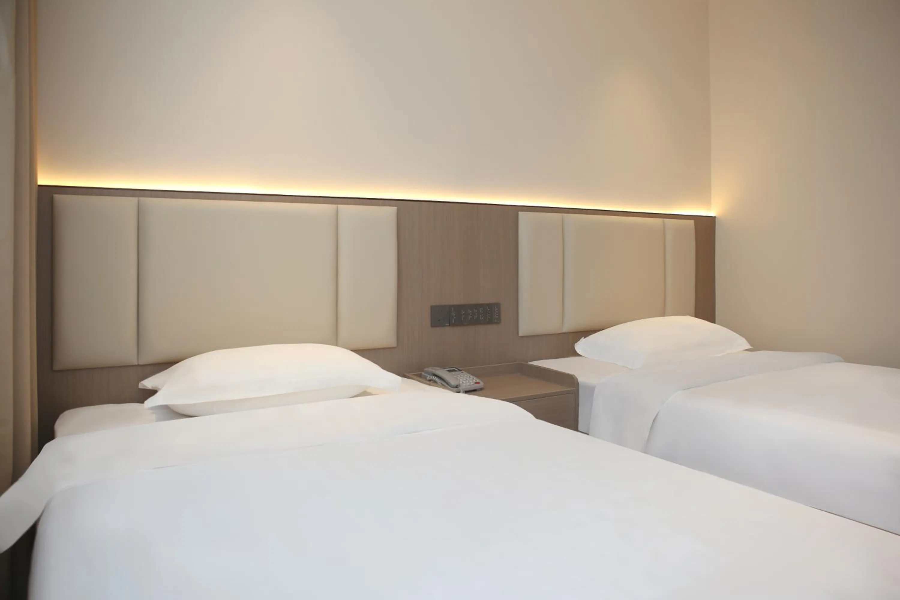 Bed in Shenzhen Green Oasis Hotel, Baoan