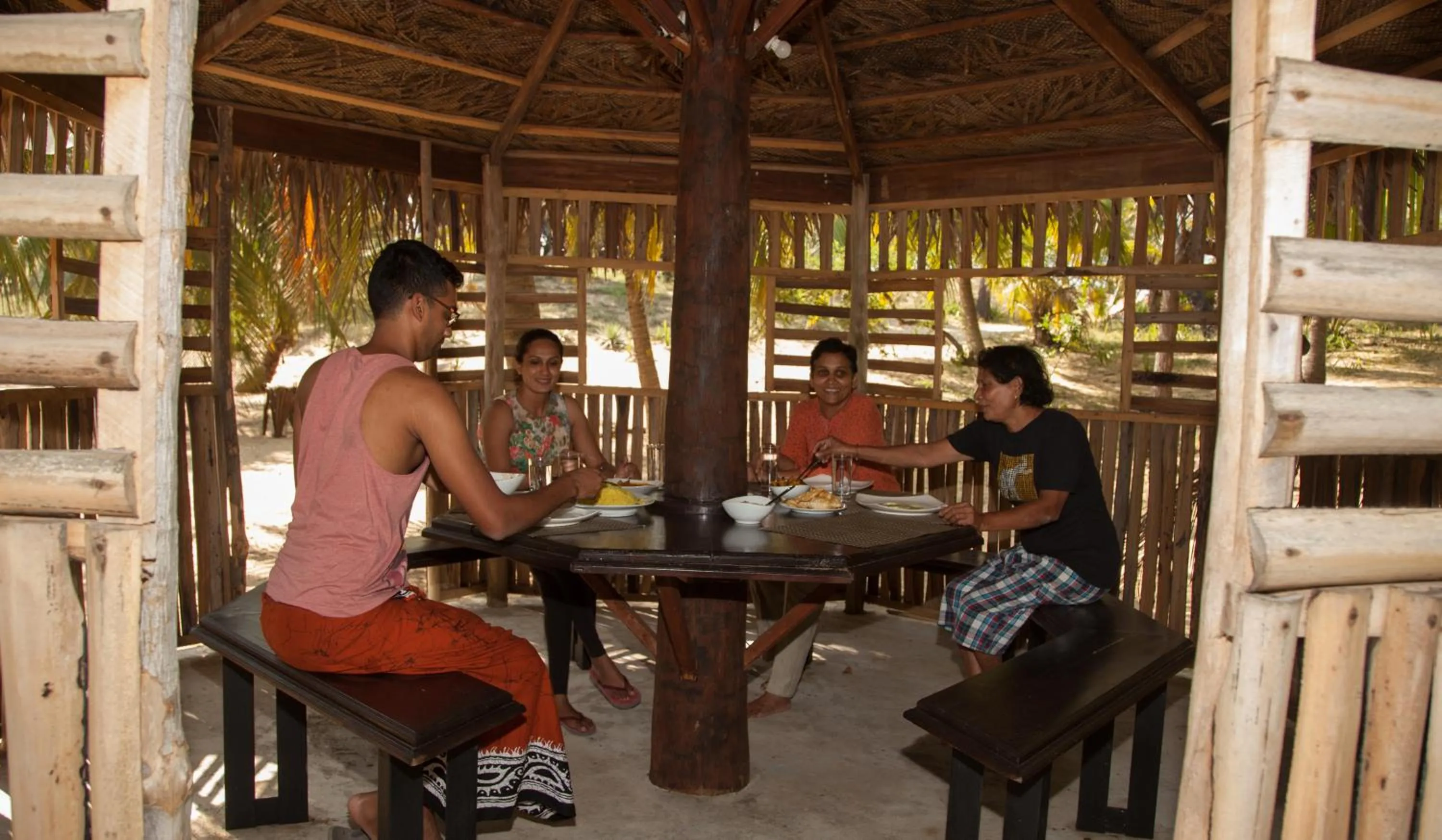 Dining area in Majestic Beach Retreat