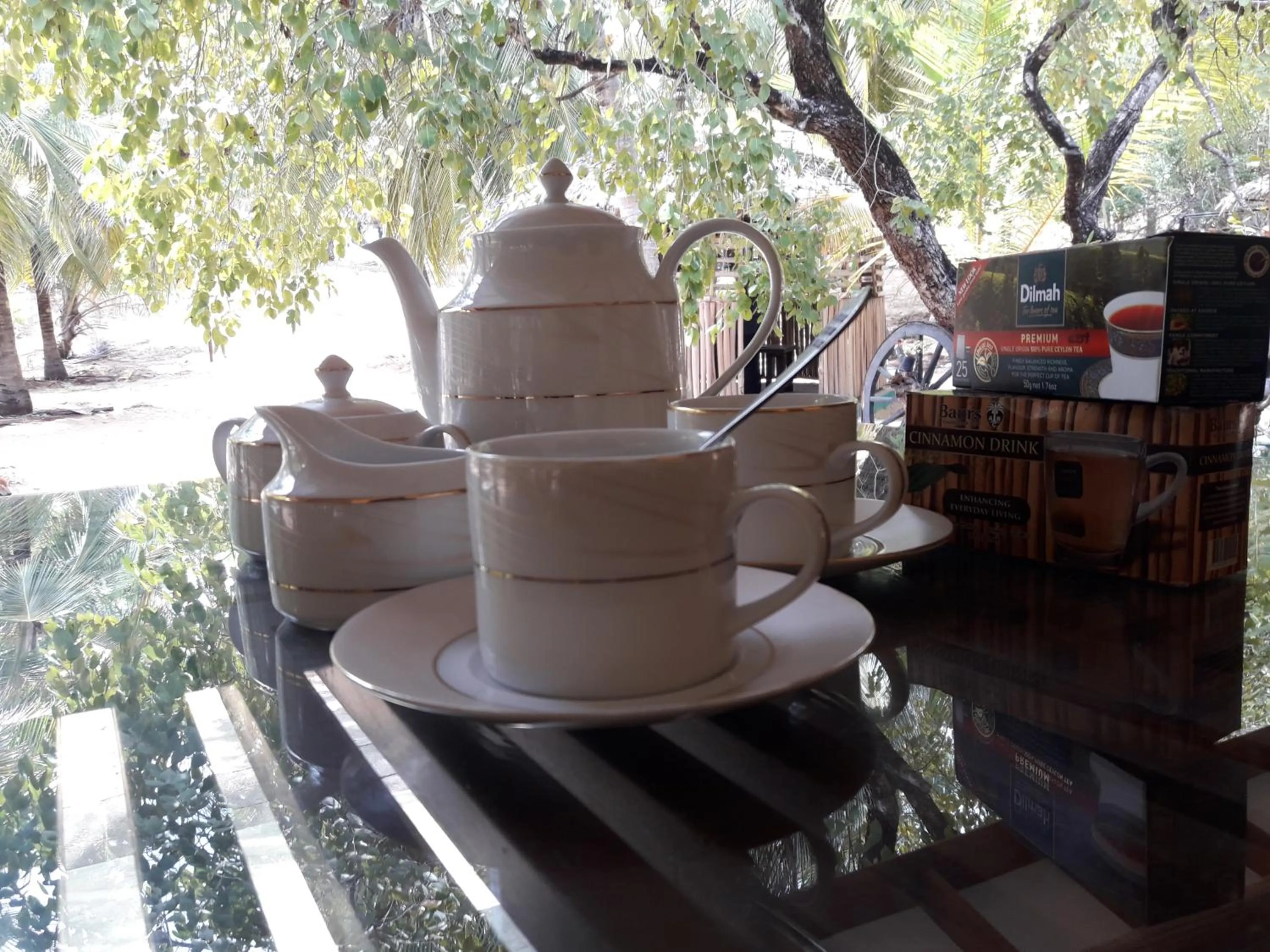 Non alcoholic drinks in Majestic Beach Retreat