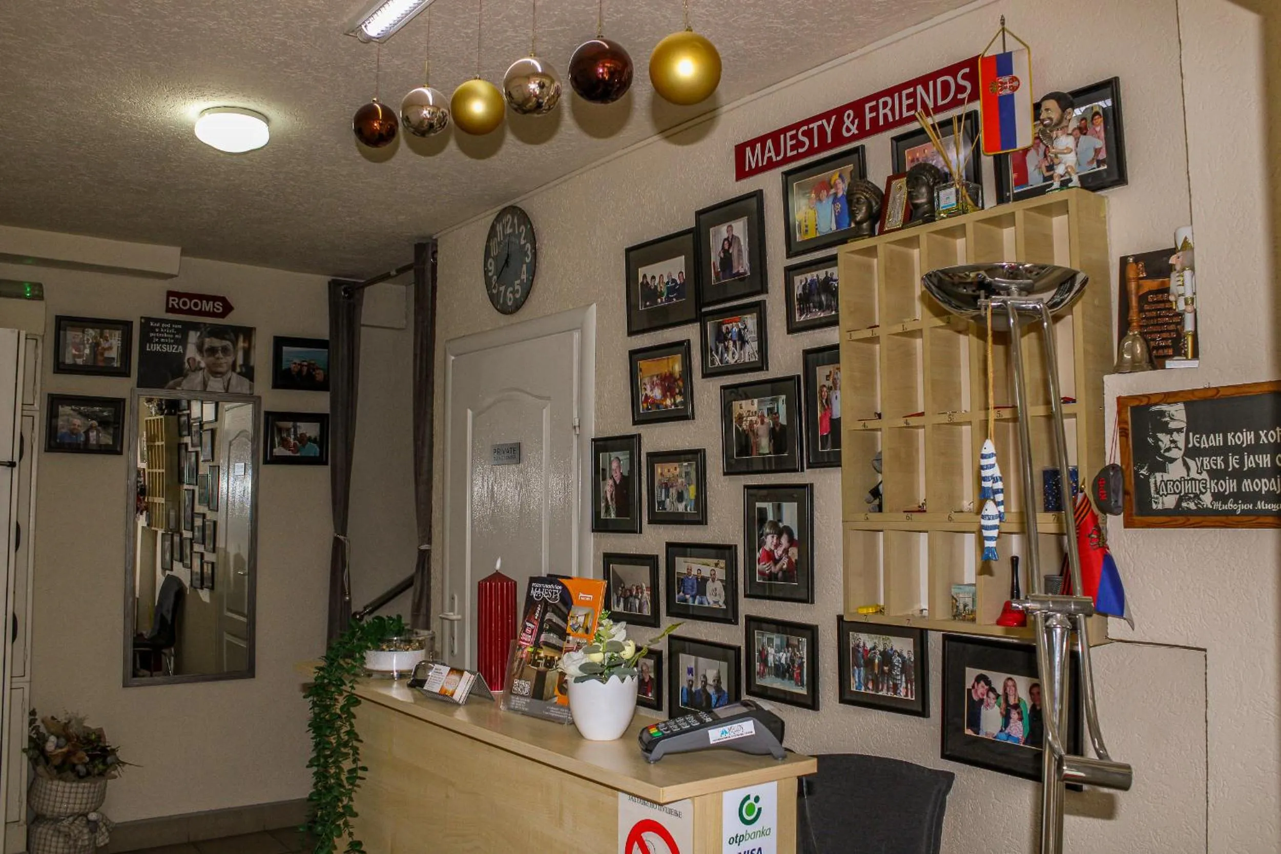 Lobby or reception in Bed and Breakfast Majesty