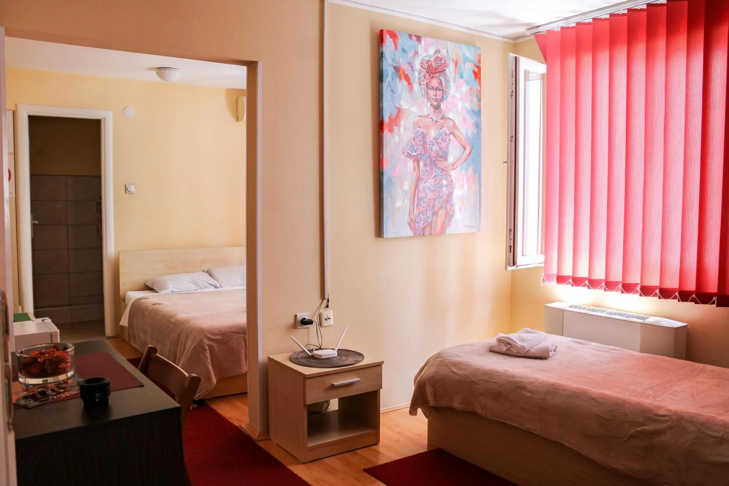 Bed in Bed and Breakfast Majesty