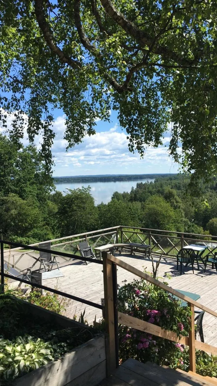 Patio in Hotell Paradis