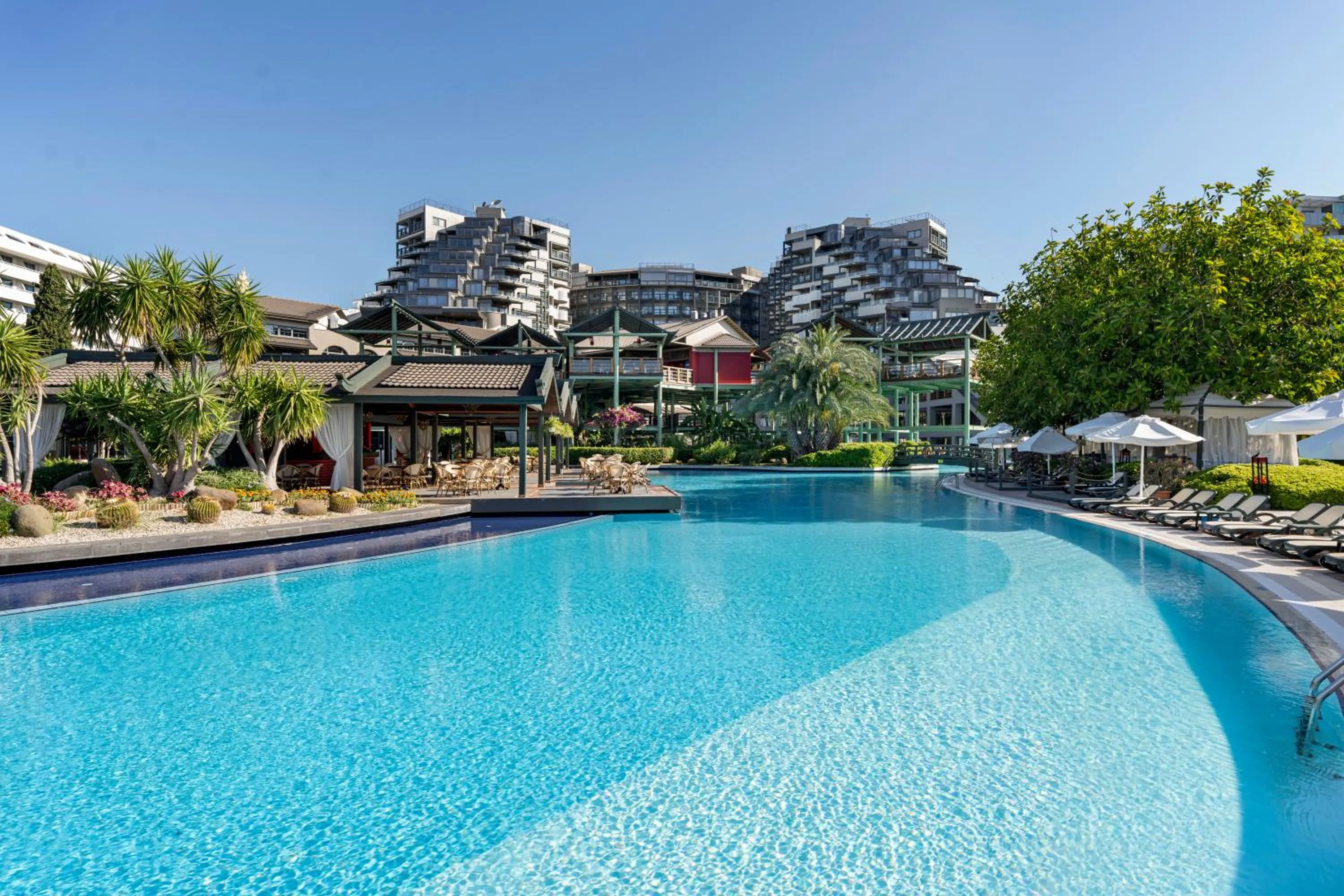 Property building in Limak Lara Deluxe Hotel & Resort Antalya