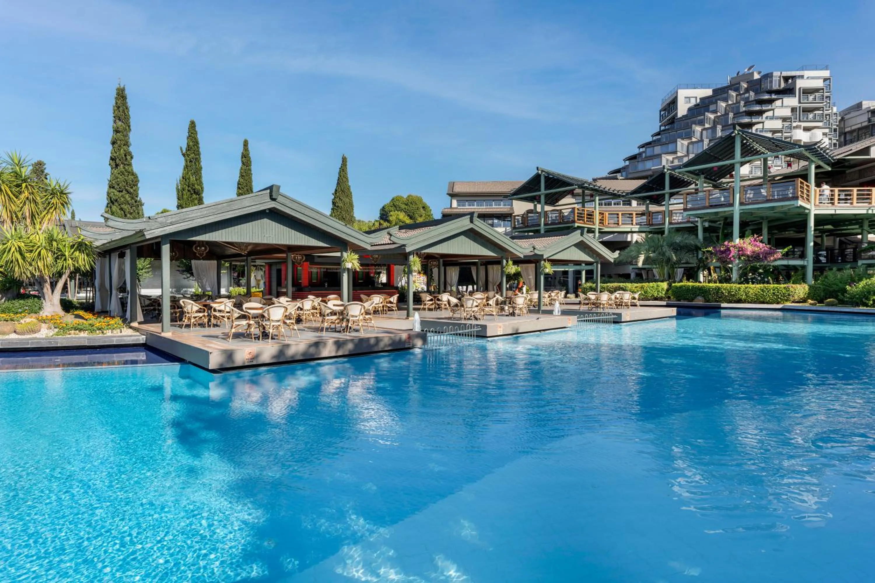 Property building in Limak Lara Deluxe Hotel & Resort Antalya