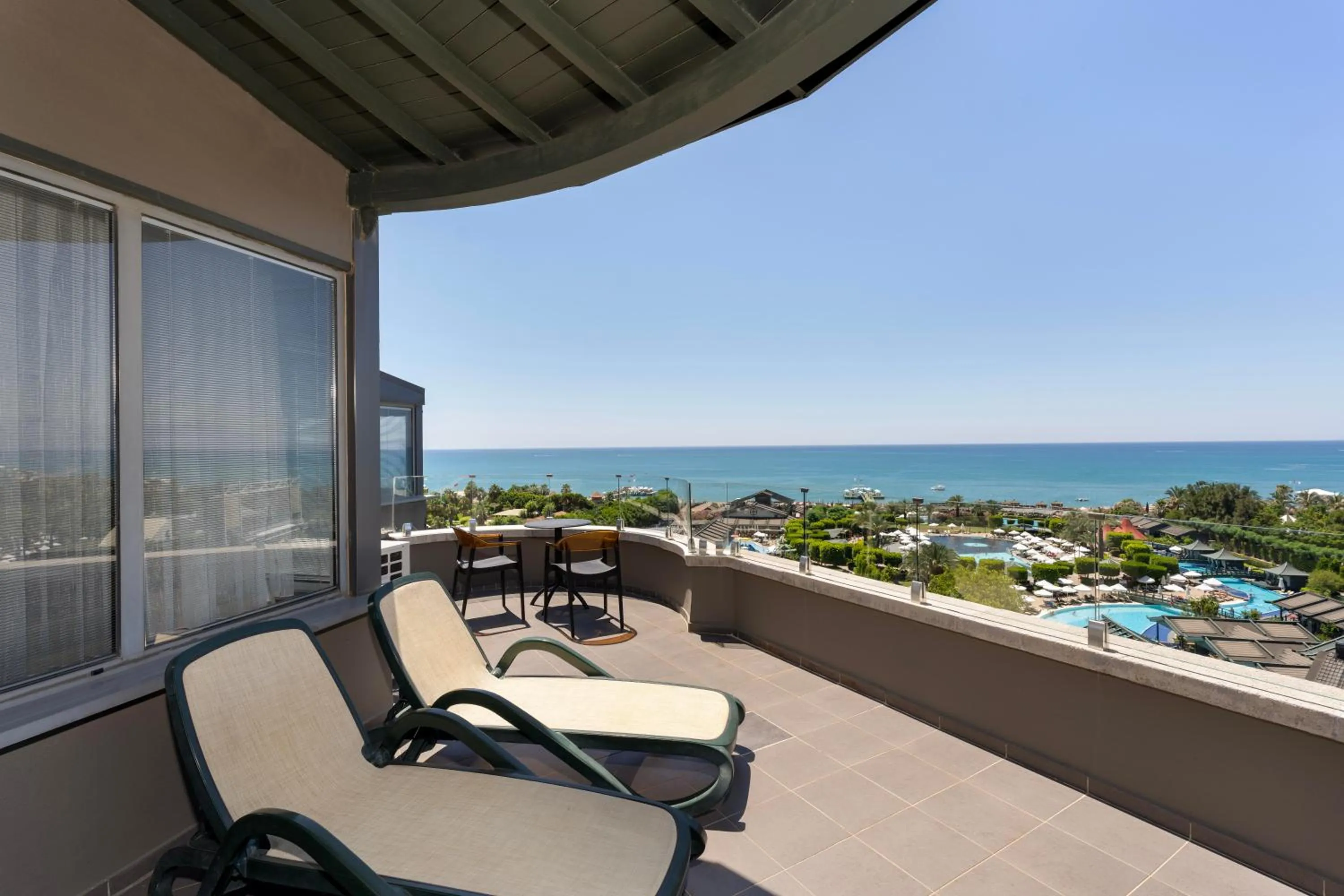 Patio in Limak Lara Deluxe Hotel & Resort Antalya