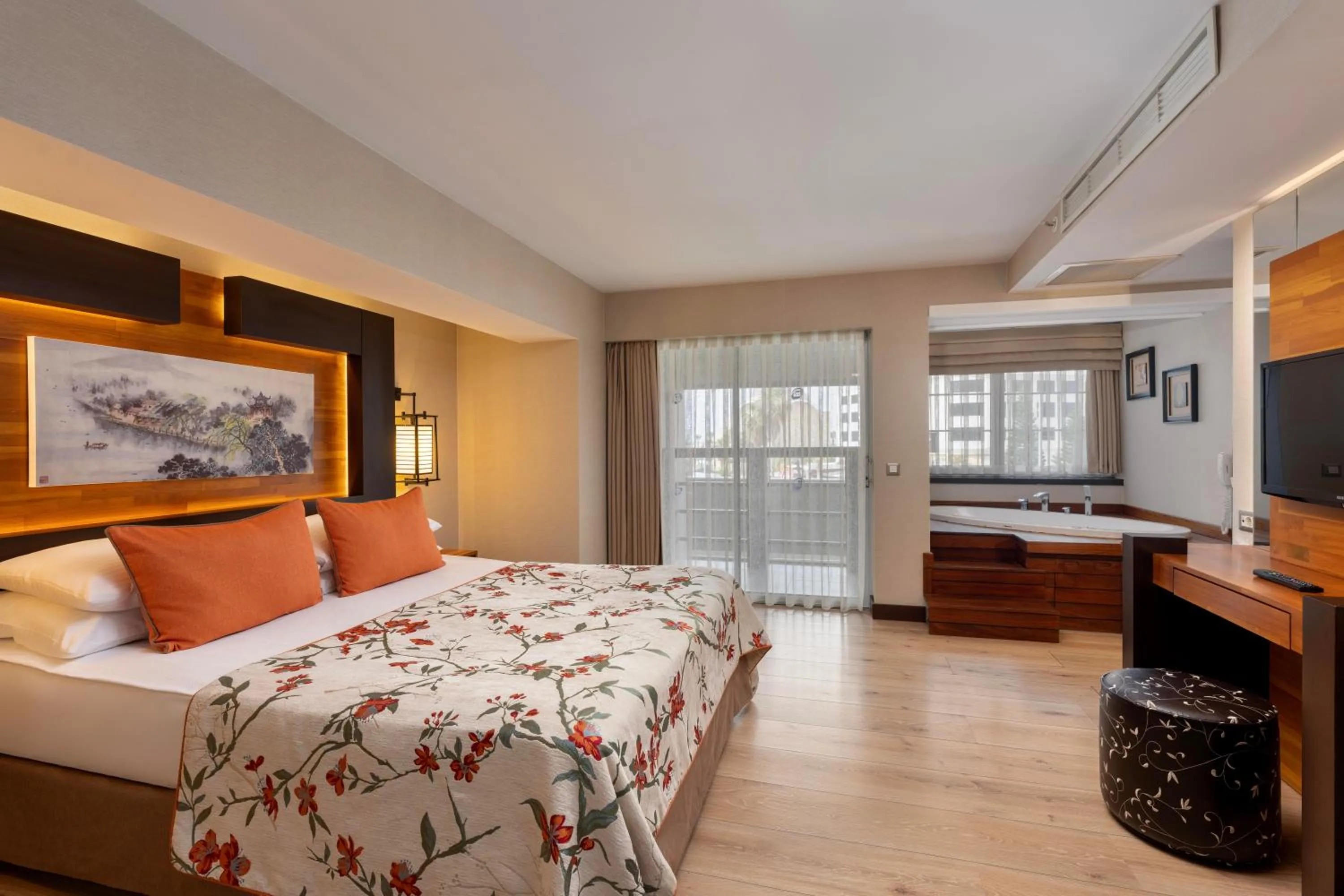 Bed in Limak Lara Deluxe Hotel & Resort Antalya