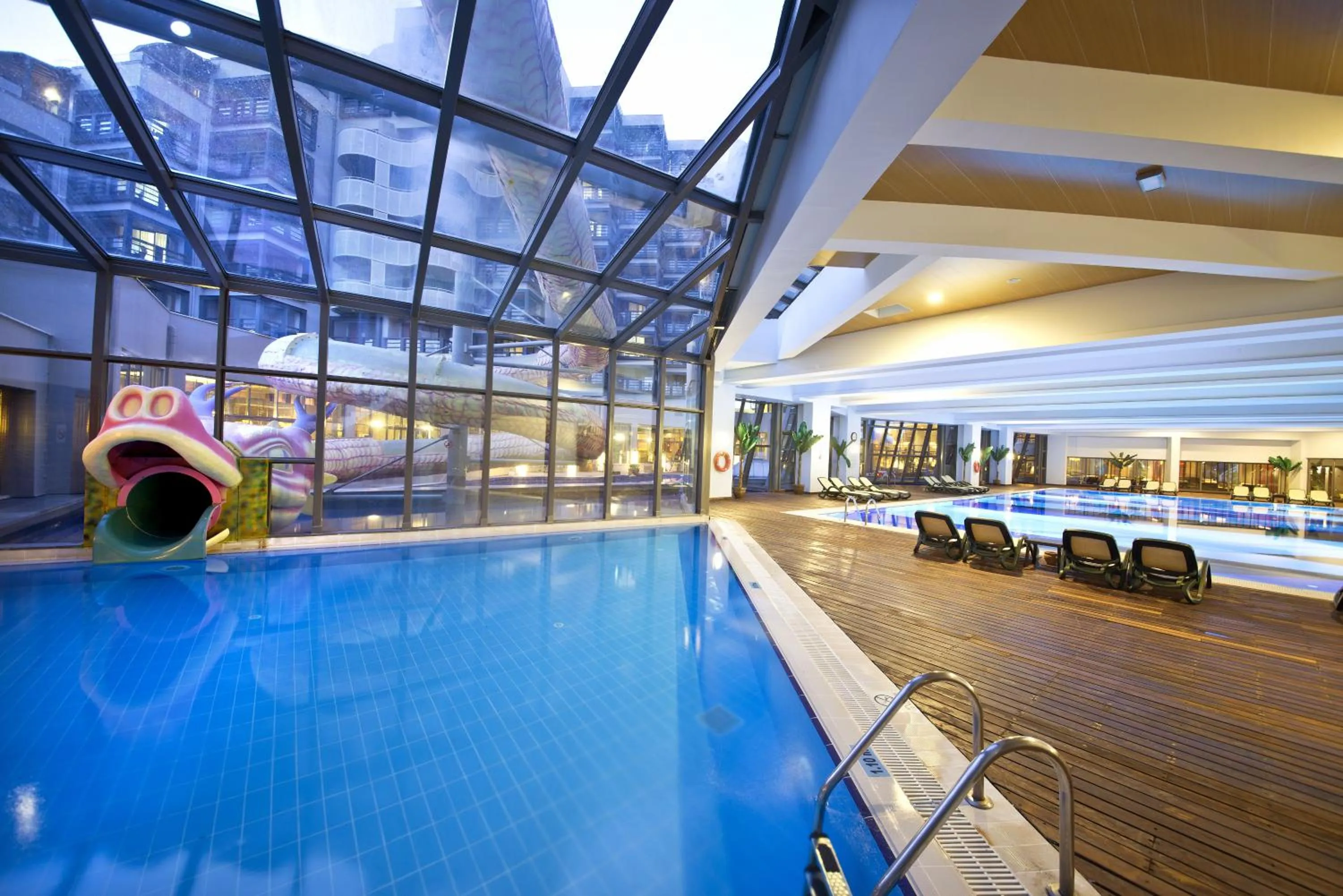 Swimming pool in Limak Lara Deluxe Hotel & Resort Antalya
