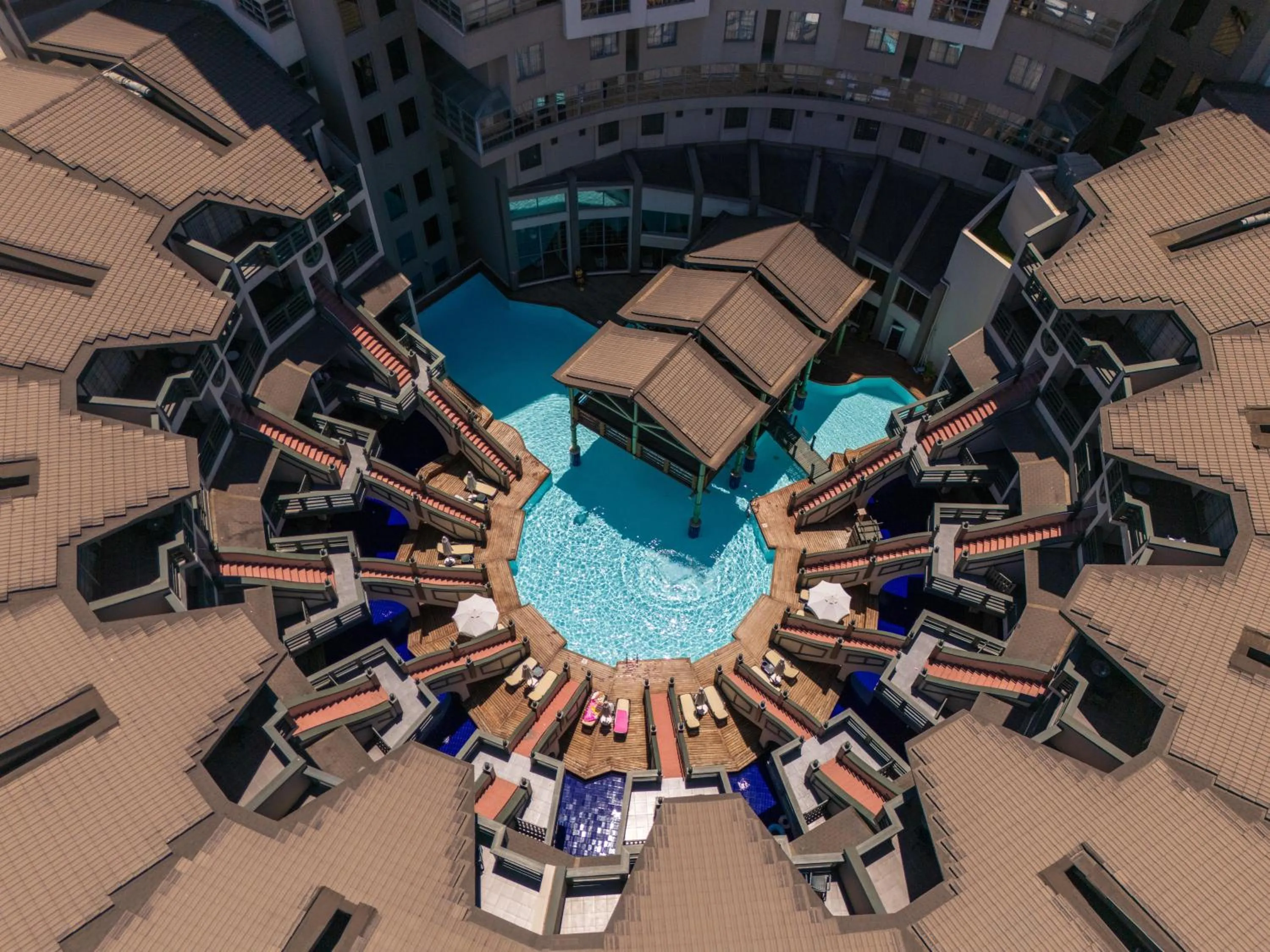 Bird's eye view in Limak Lara Deluxe Hotel & Resort Antalya