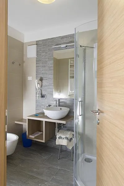 Bathroom in Hotel Aida