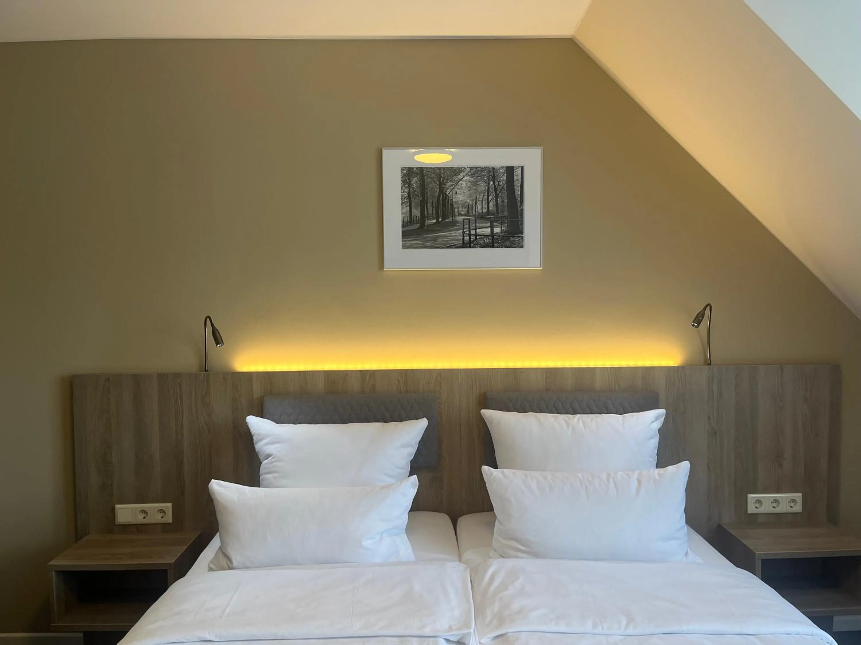 Bed in Hotel Jellentrup - Adults Only