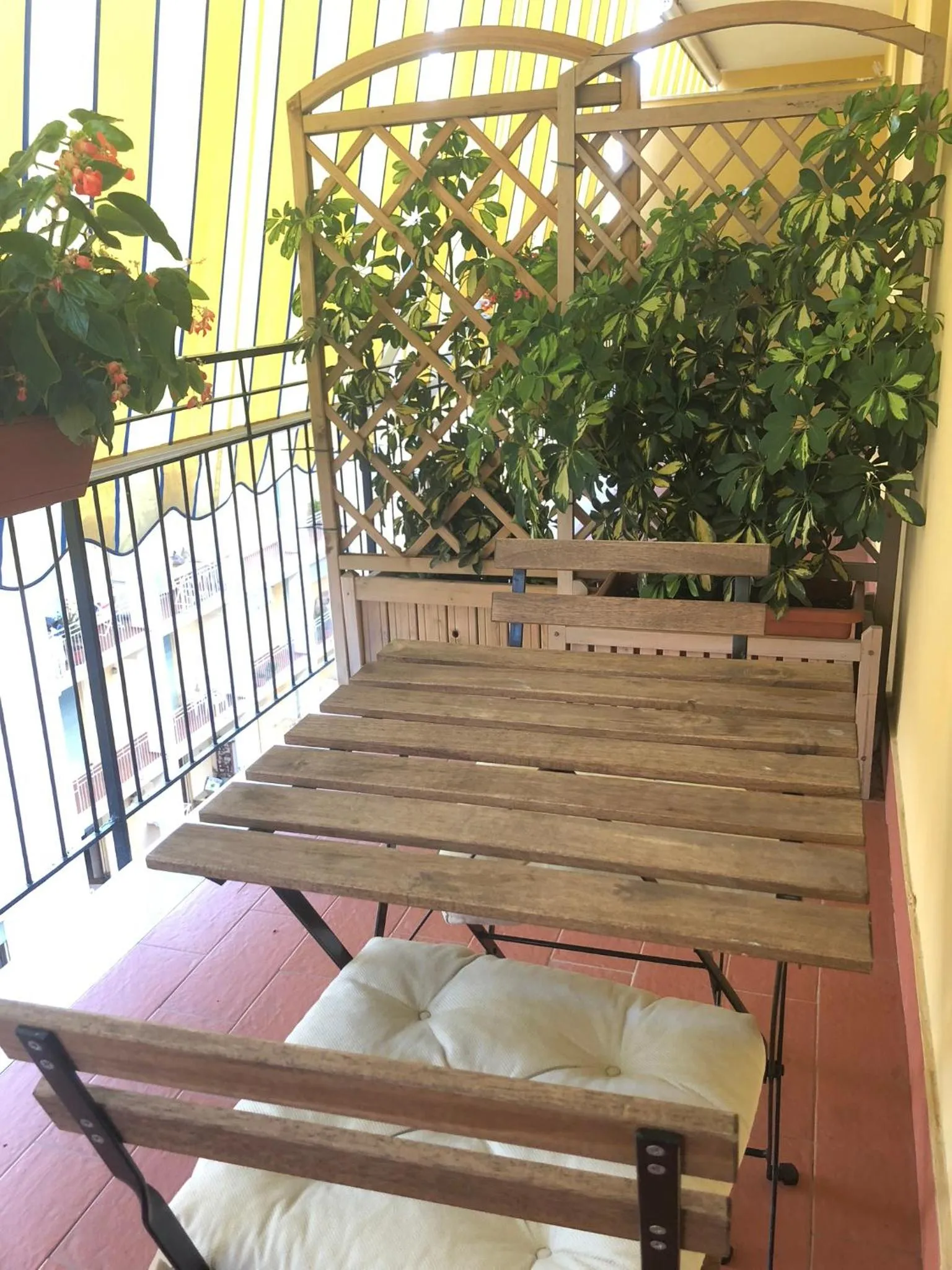 Balcony/Terrace in B&B La Rada