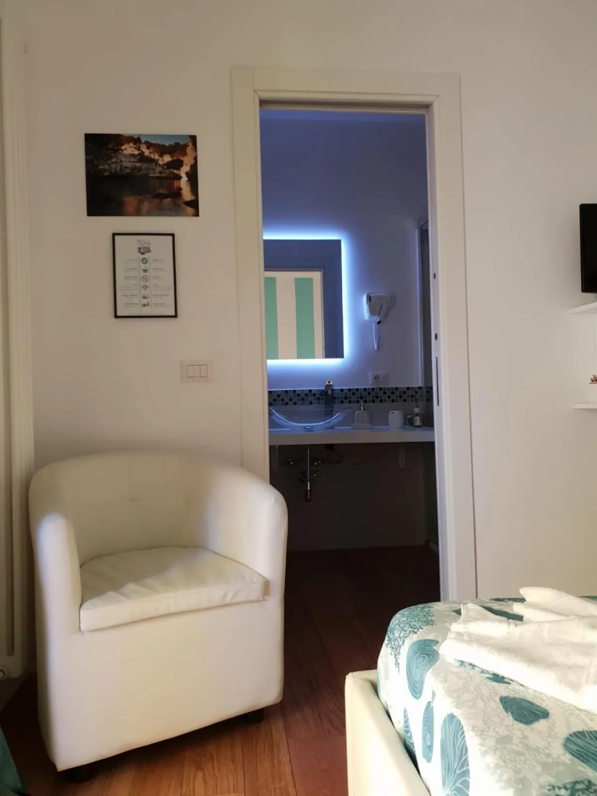 Decorative detail, Bed in B&B La Rada