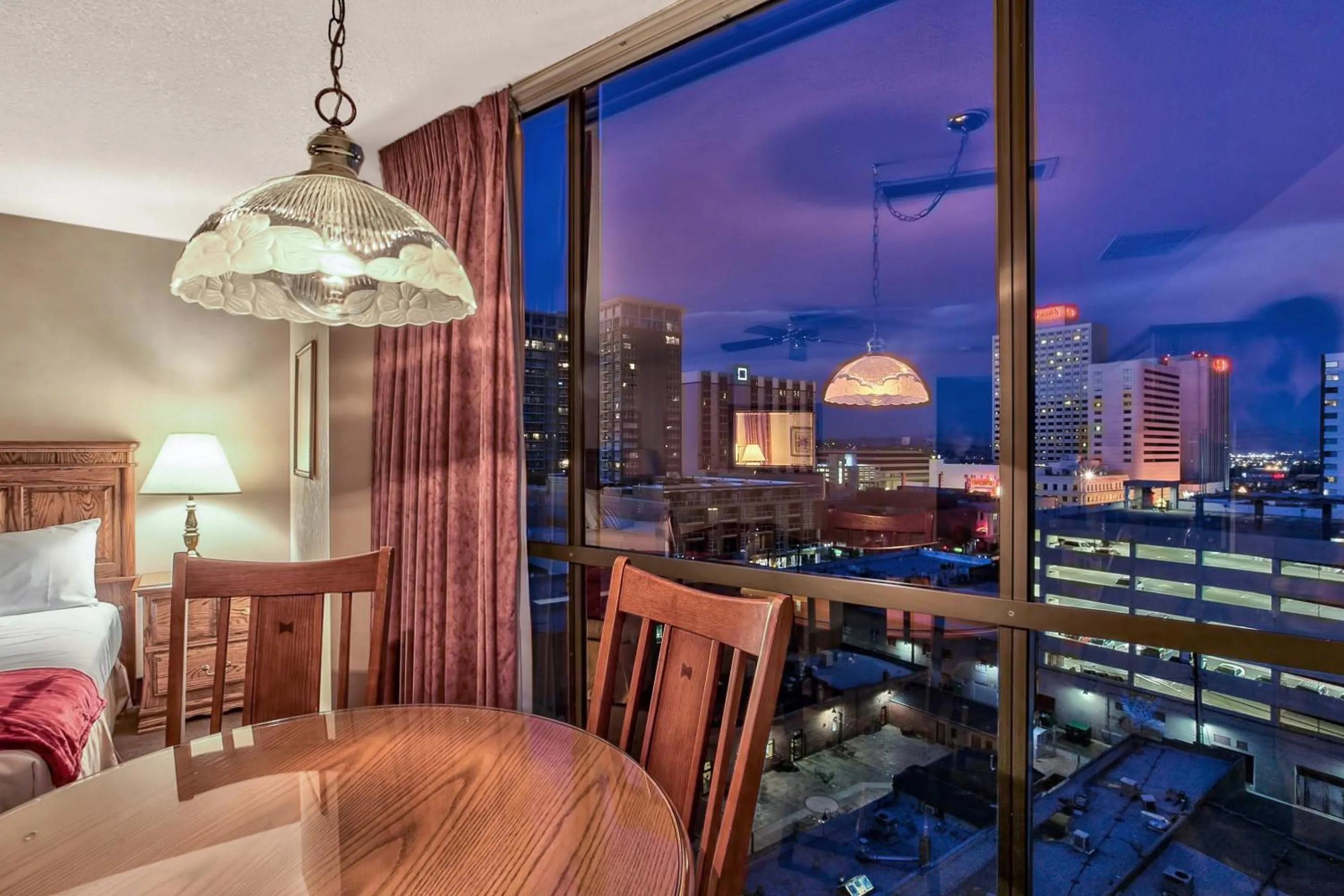 City view in Plaza Resort Club Reno