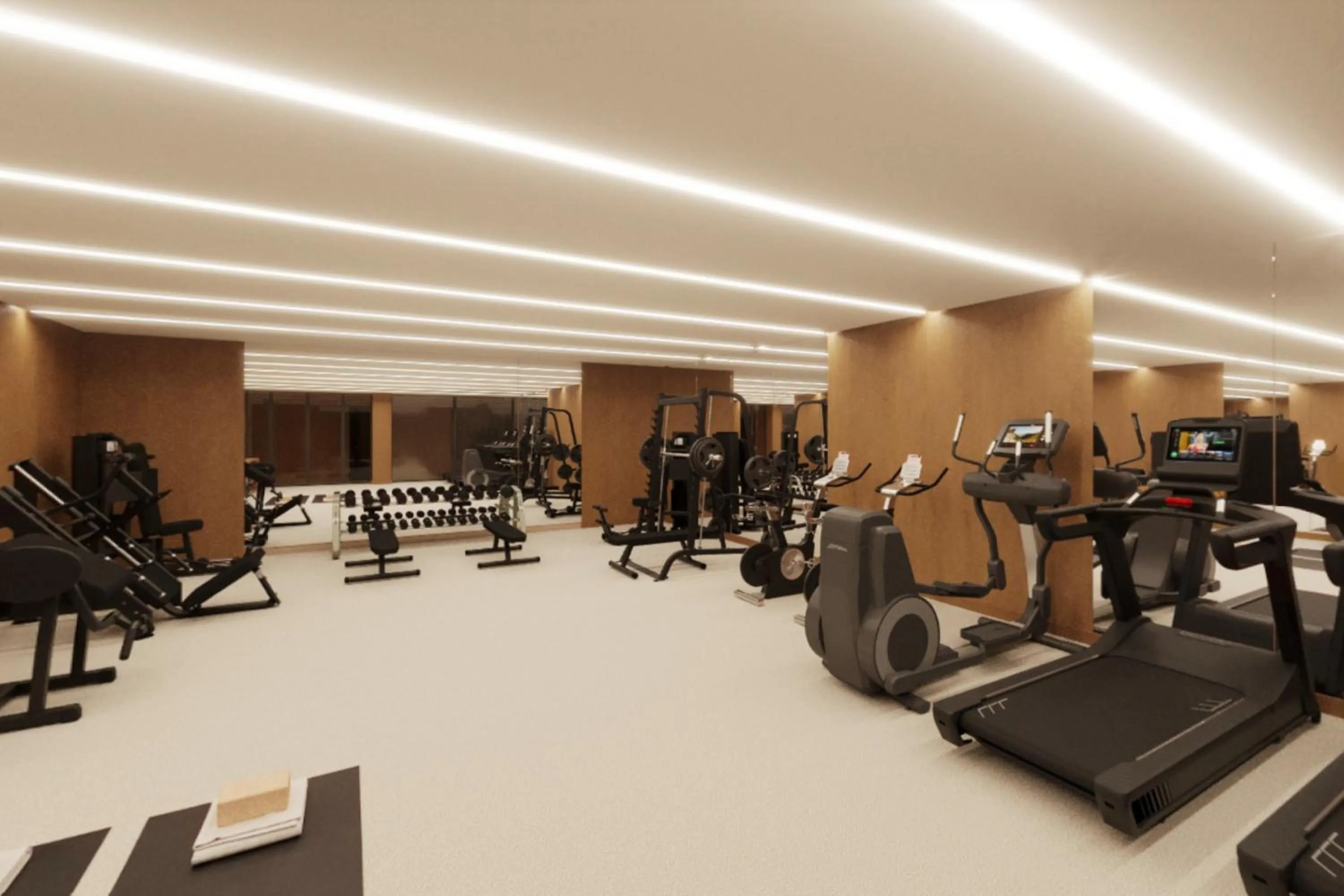 Fitness centre/facilities in DoubleTree by Hilton Wilkes-Barre