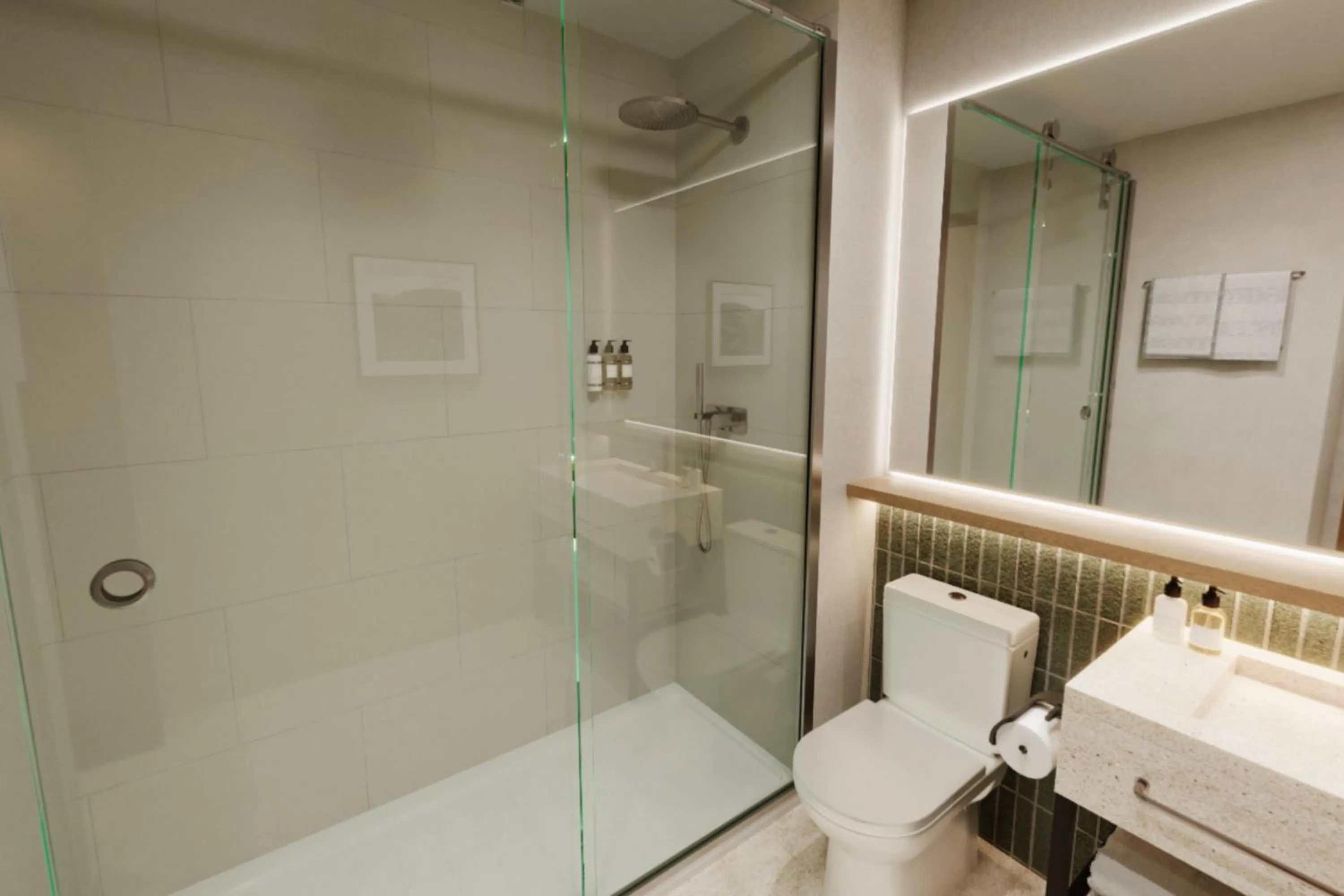 Bathroom in DoubleTree by Hilton Wilkes-Barre