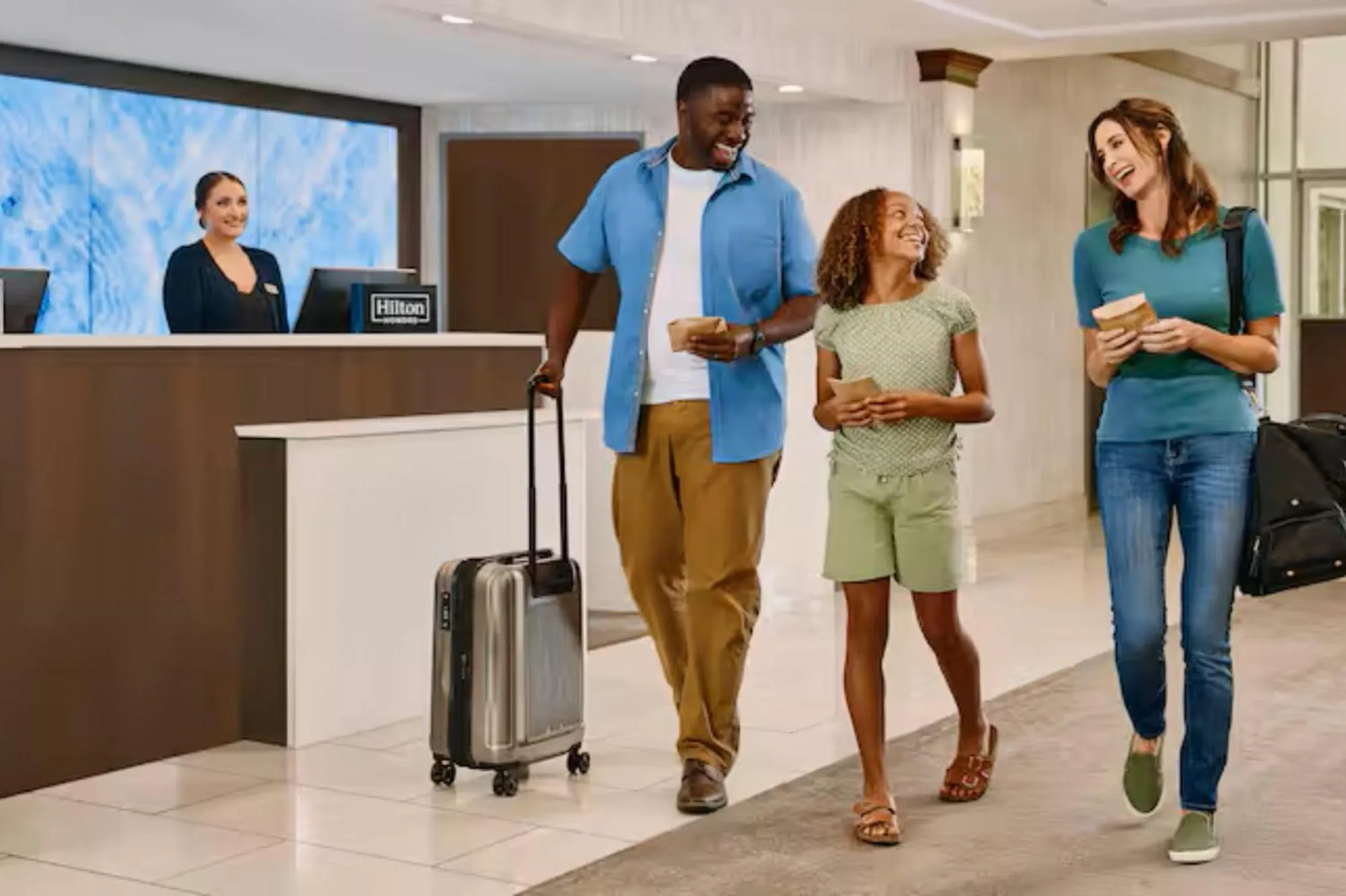 Lobby or reception in DoubleTree by Hilton Wilkes-Barre