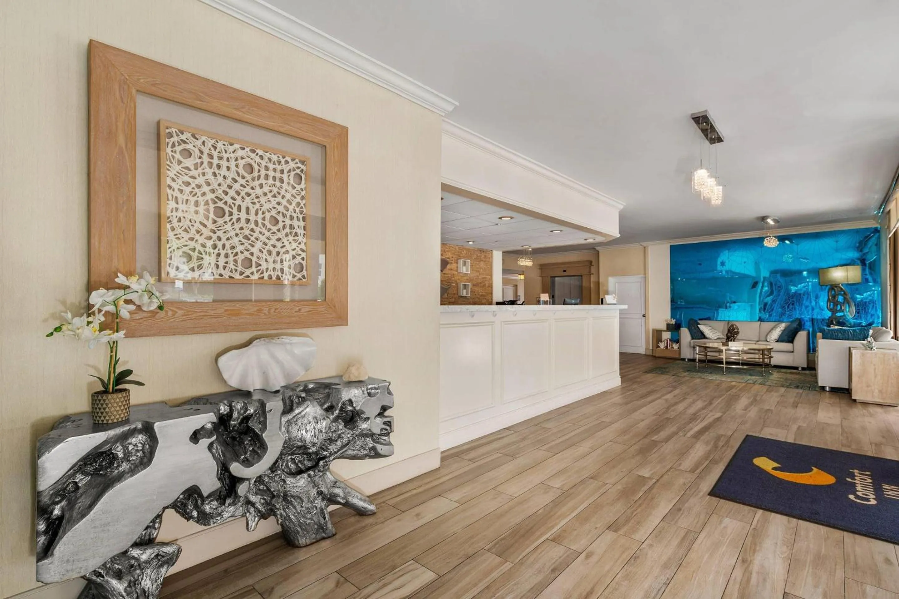 Lobby or reception in Comfort Inn Oceanside Deerfield Beach