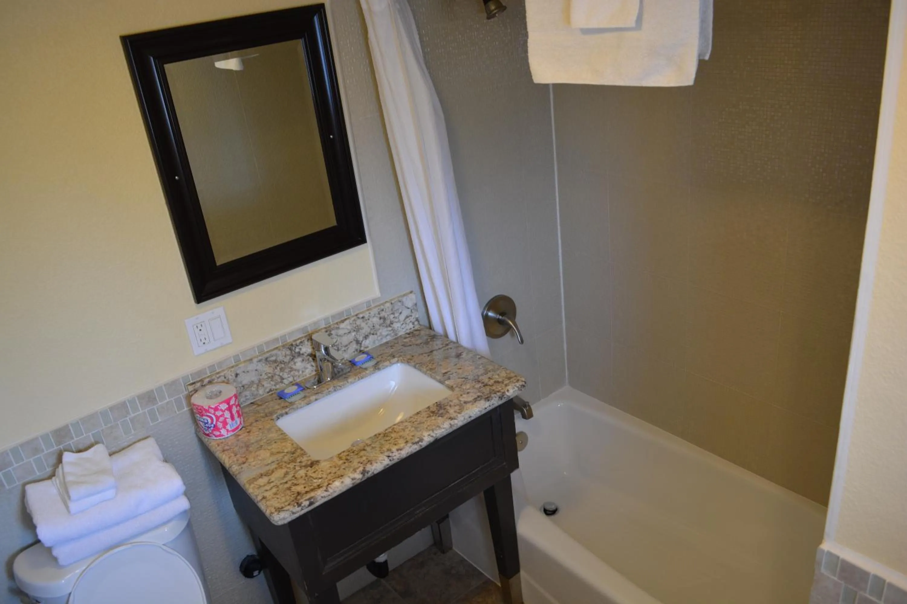 Bathroom in Bayshore Inn Ventura